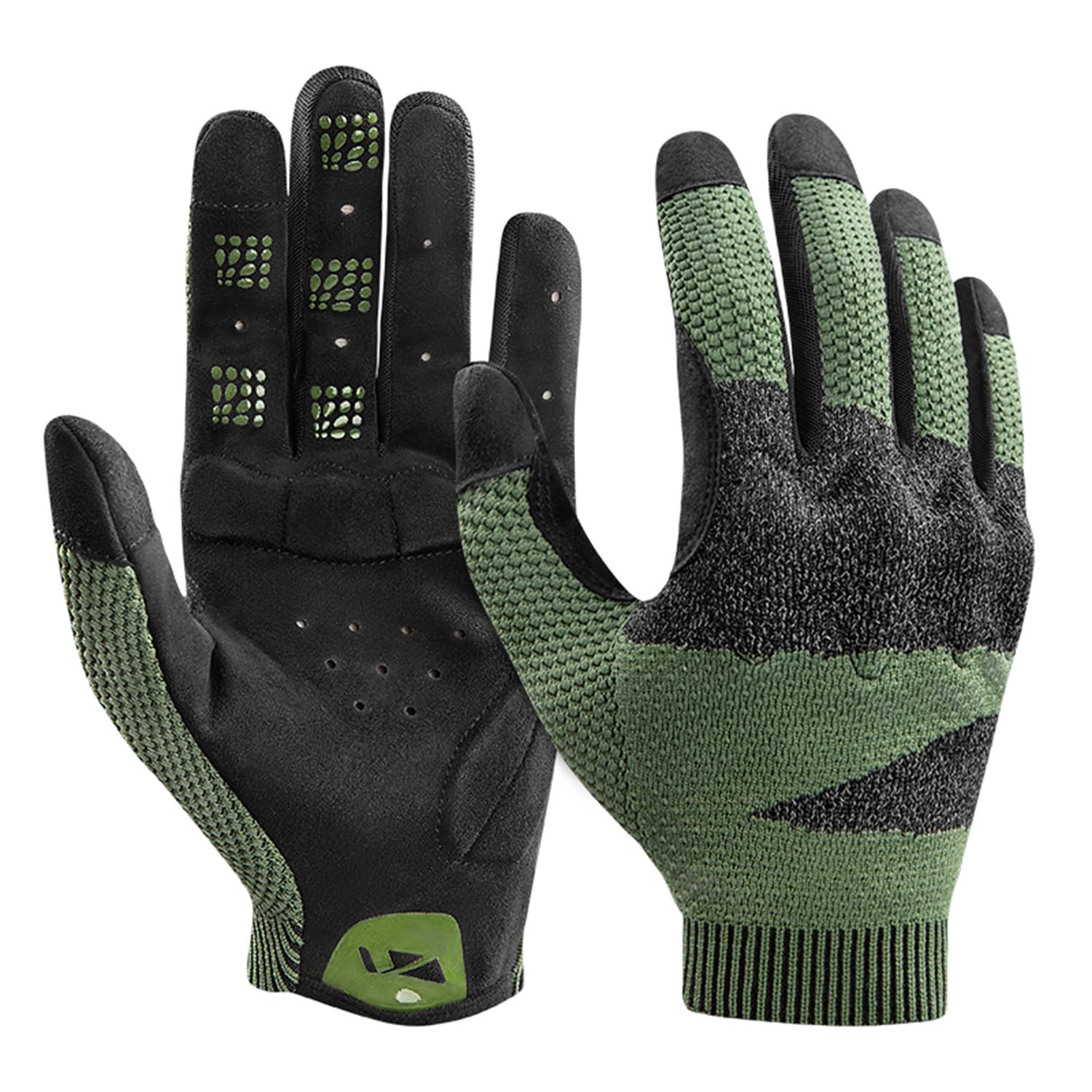 Vxw Motorcycle Gloves For Men Full Finger Touchscreen Motorbike Gloves High Protection Motorcycle Gear For Bmx Atv Road Racing(Small)