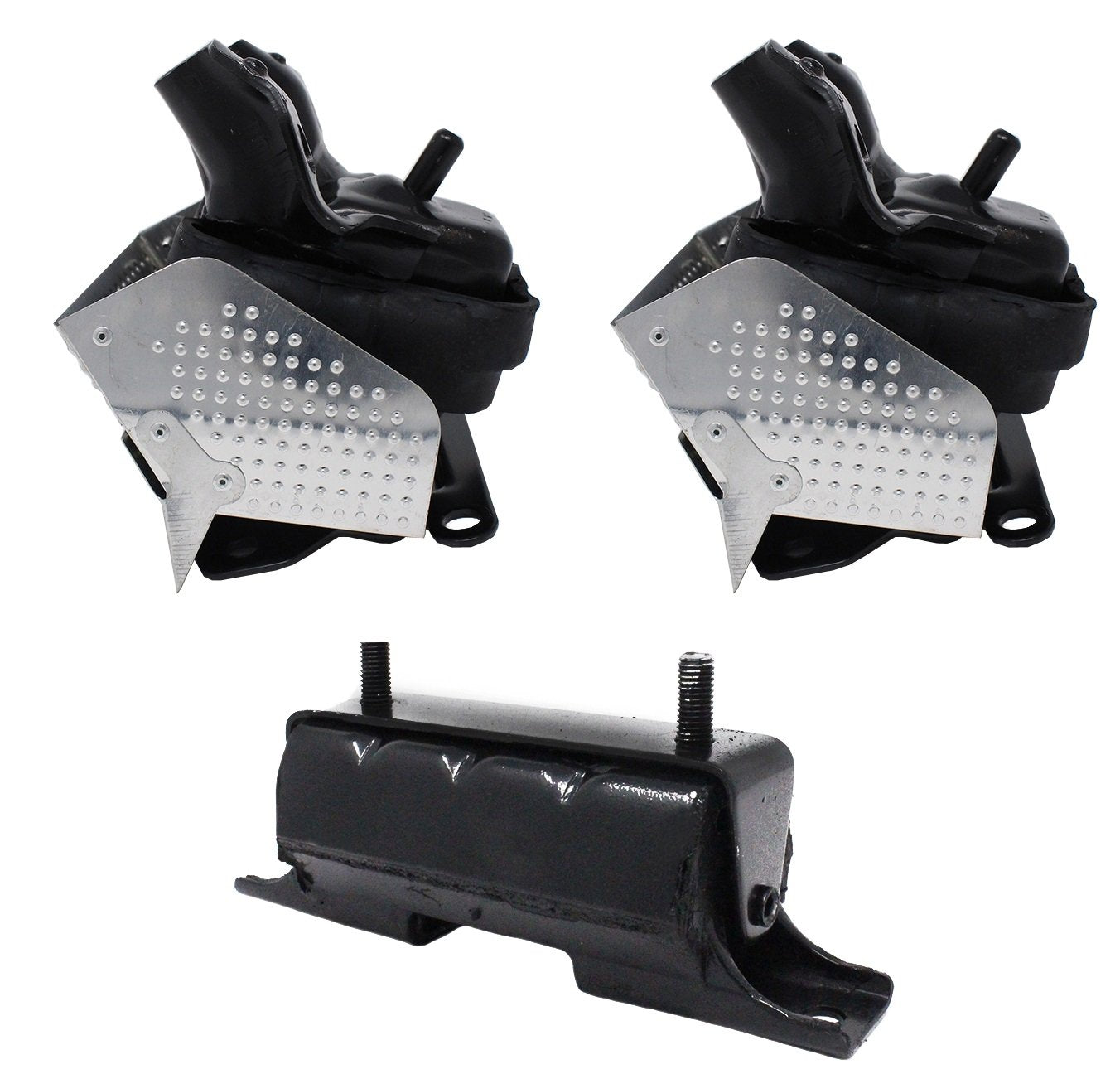 Ena Front Engine And Trans Mount Set Compatible With Chevy Gmc Cadillac 2007-2013 Silverado Sierra 1500 5.3L 6.0L 6.2L 4Wd Auto Trans Engine Replacement For A2638 A5365 A5365