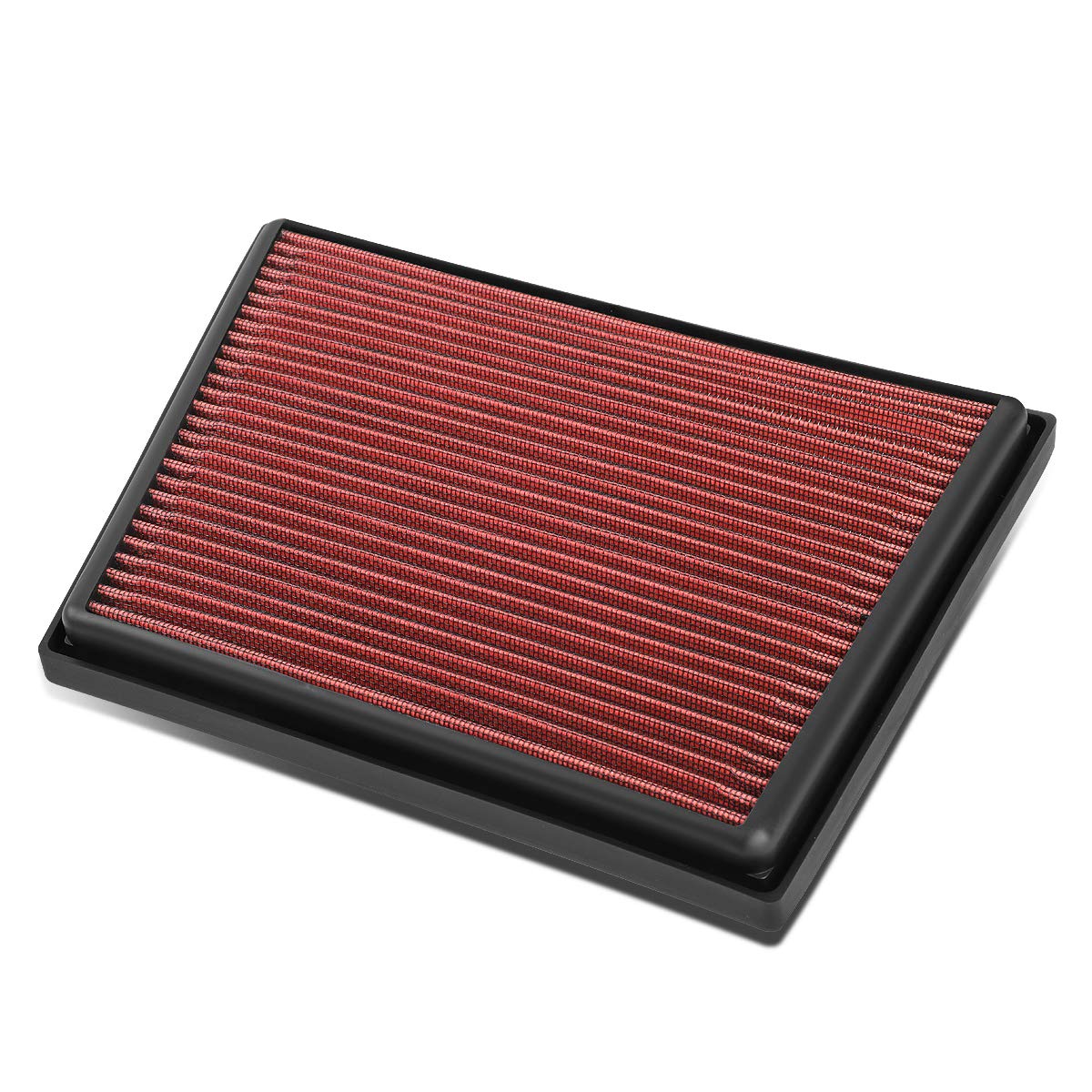 Dna Motoring Afpn-225-Rd Clean Air Washable Drop In Panel Air Filter Enhance Engine Performance [Compatible With 14-19 Cooper/Countryman/Clubman, 1.5&2.0L / 16-19 Bmw X1 2.0L / X2 2.0L]