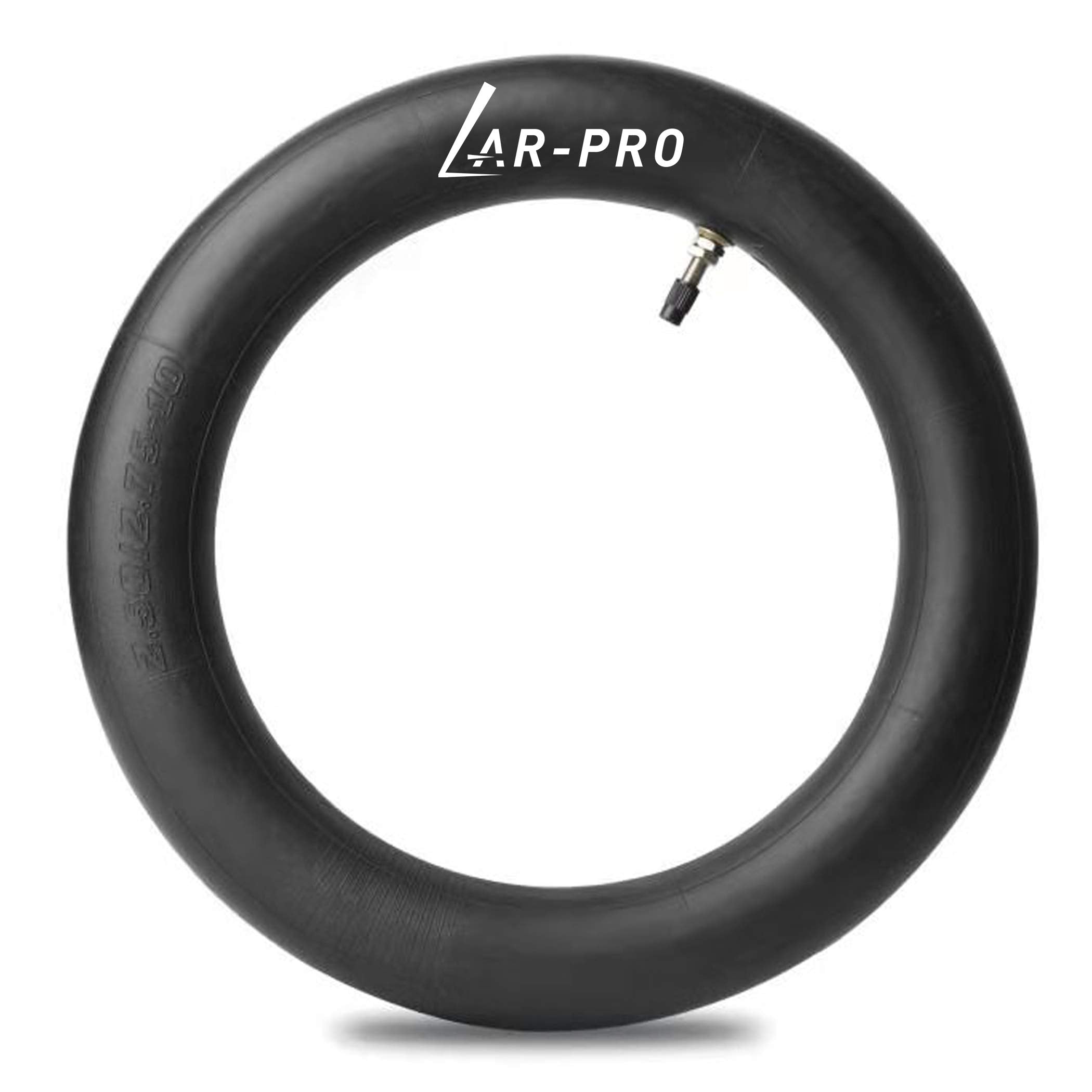Ar-Pro 2.50/2.75-10 Dirt Bike Replacement Inner Tubes Heavy Duty | Compatible With Honda Crf50 /Xr50, Razor Mx650 / Mx500, Suzuki Drz70 / Jr50, Yamaha Pw50