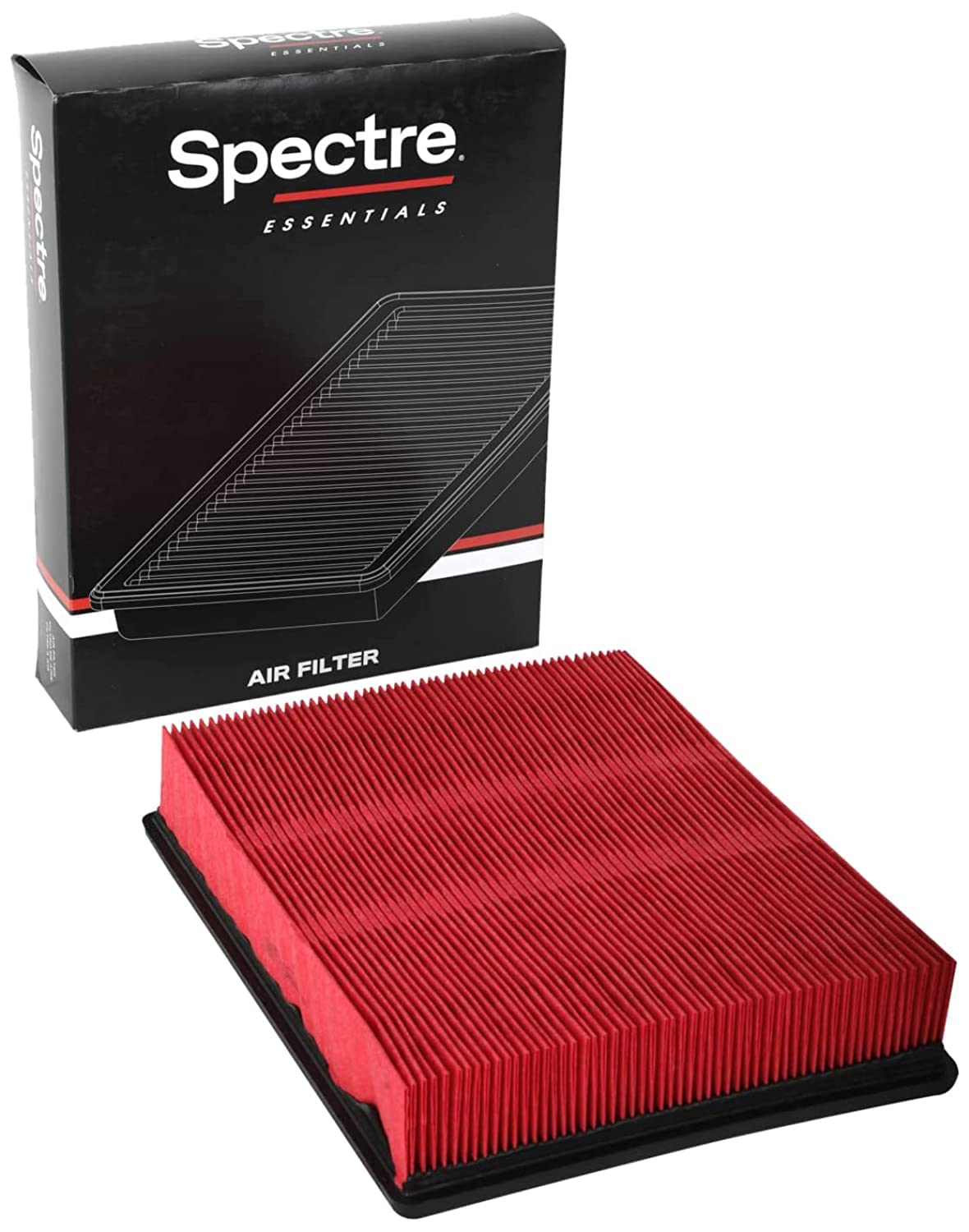 Spectre Essentials Engine Air Filter By K&N: Premium, 50-Percent Longer Life: Fits Select 1999-2016 Chevy/Gmc/Cadillac (Silverado, Suburban, Tahoe, Cheyenne, Sierra, Yukon, Escalade), Spa-2129