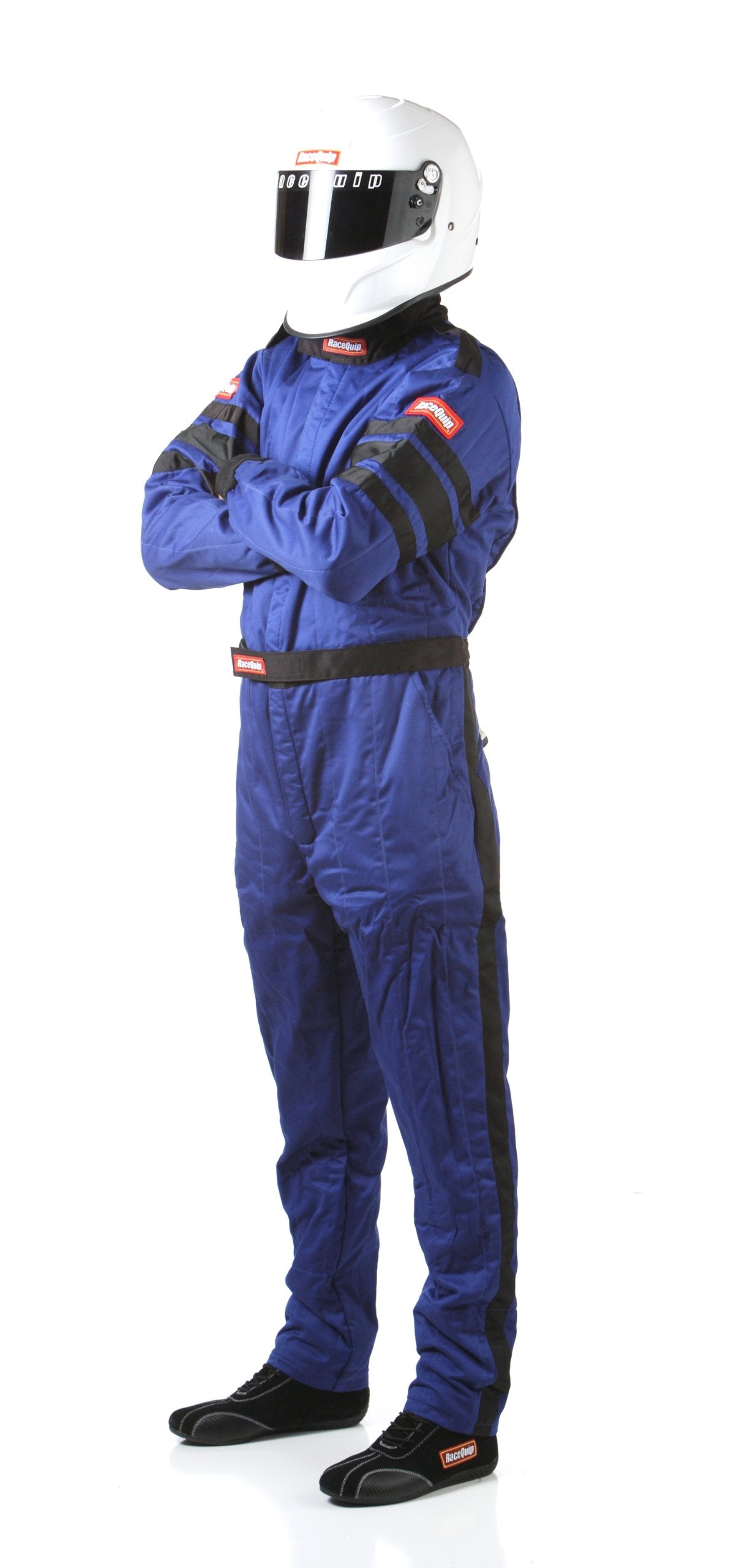 Racequip Racing Driver Fire Suit One Piece Multi Layer Sfi 3.2A/ 5 Blue Med-Tall 120024