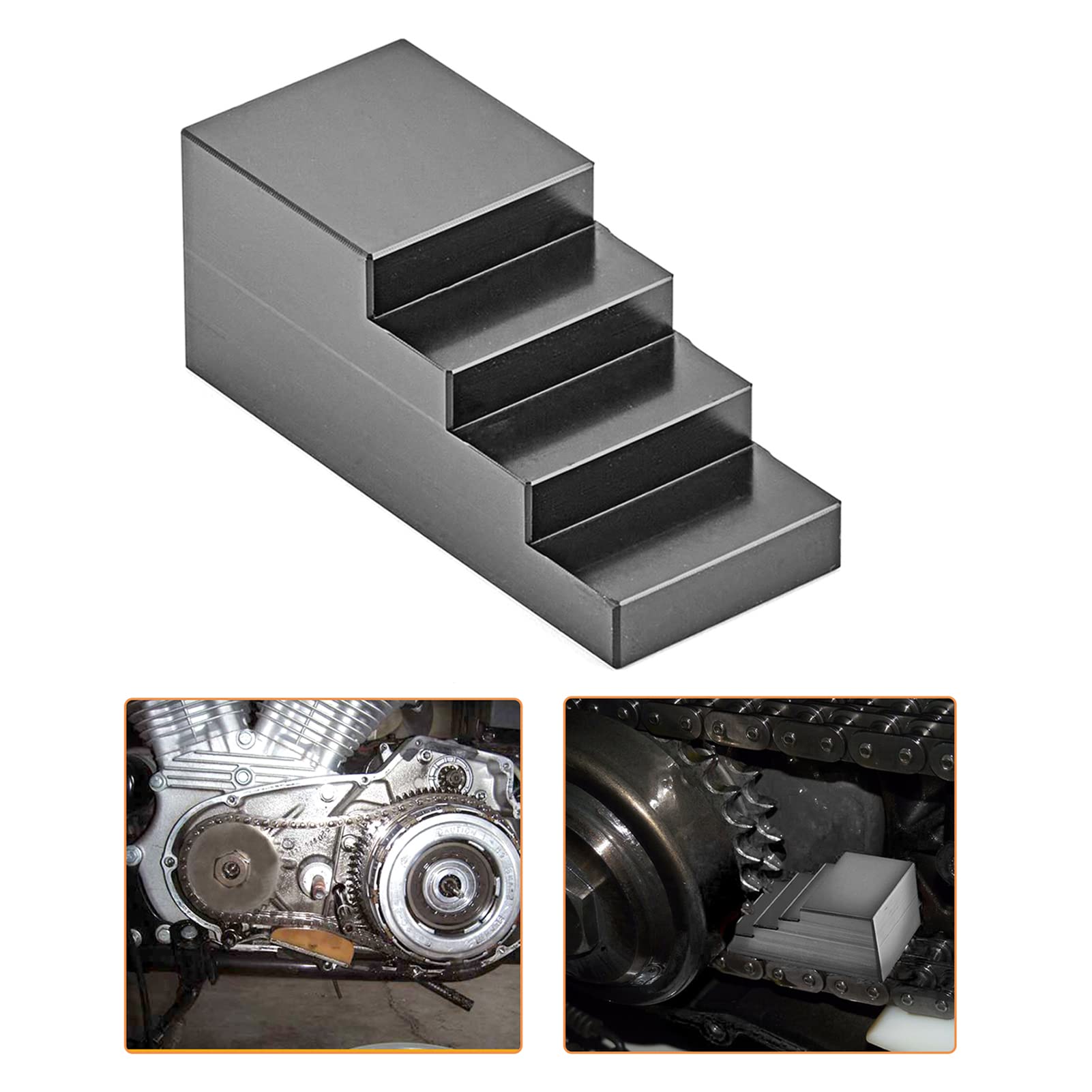 Mofun Primary Drive Twin Cam Locking Tool In Transmissions & Chains Black Compatible With Harley Touring Electra Glide Road King Softail Panhead, Shovelhead,Evolution,Twin Cam Engines