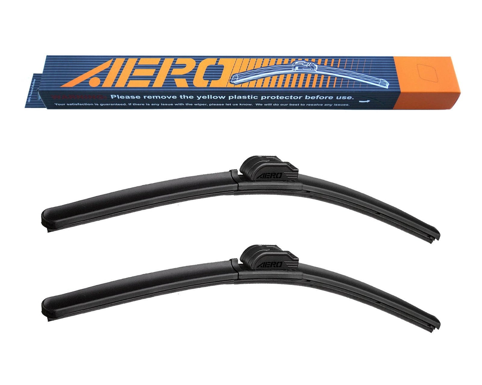 Aero Avenger Premium All-Season Beam Windshield Wiper Blades Oem Replacement For Smart Fortwo 2016-2007 22'+21' (Set Of 2)