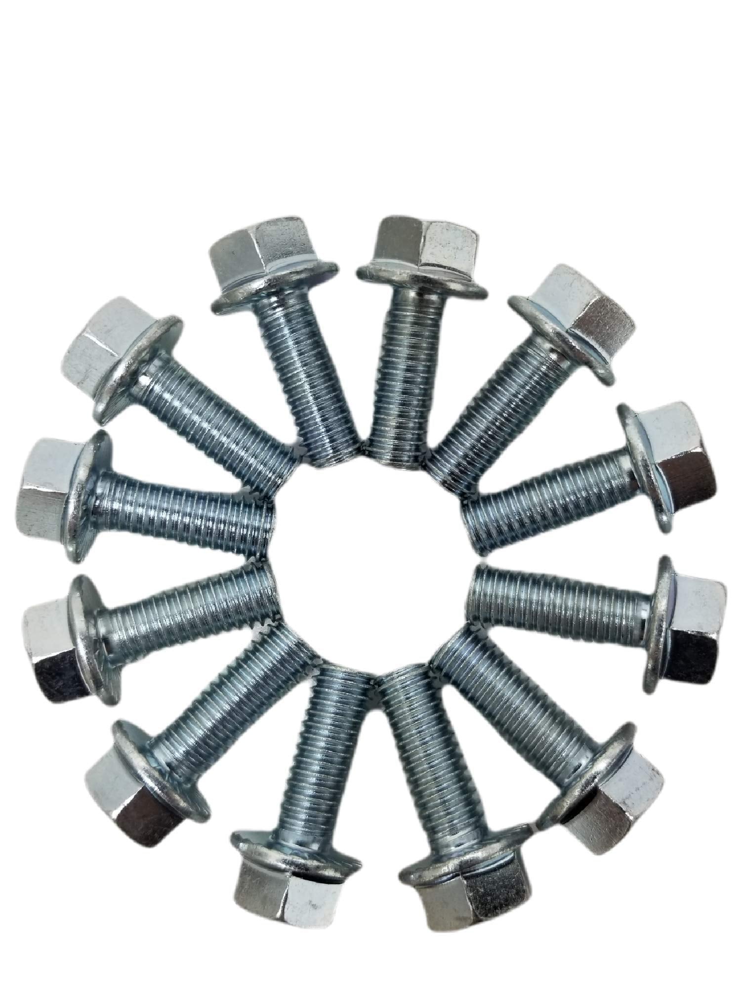 Z Whip Sbc Intake Manifold Bolt Kit High Strength Zinc Coated 3/8-16 Bolts Compatible With Chevrolet V8 Small Blocks 265 283 305 327 350 383 400 1955-1995 Gen I Heads