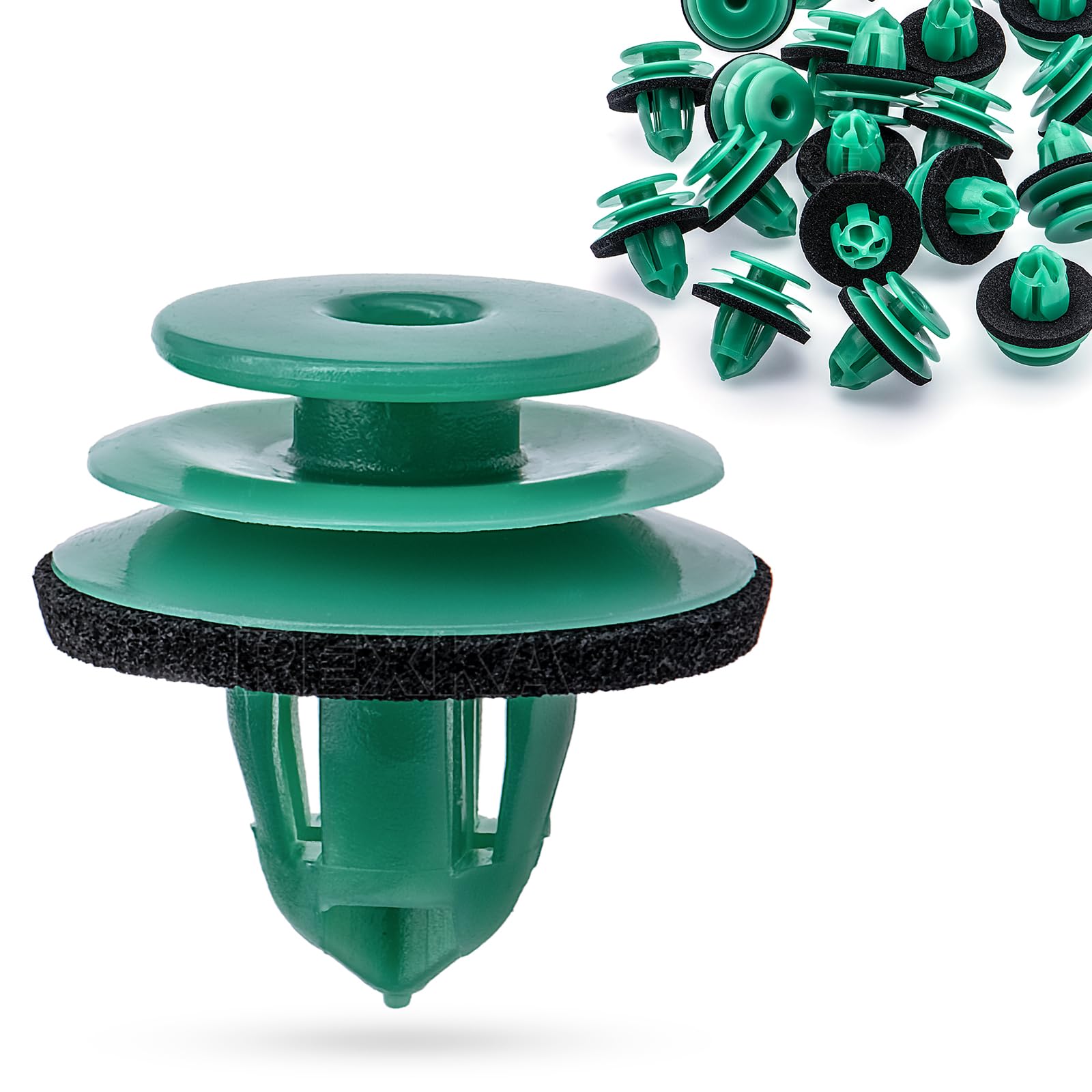 Rexka 20Pcs Door Trim Panel Garnish Retainer Clip 91560-Tg1-T01 For Honda Accord Civic Cr-V Fit Hr-V Odyssey Pilot Ridgeline