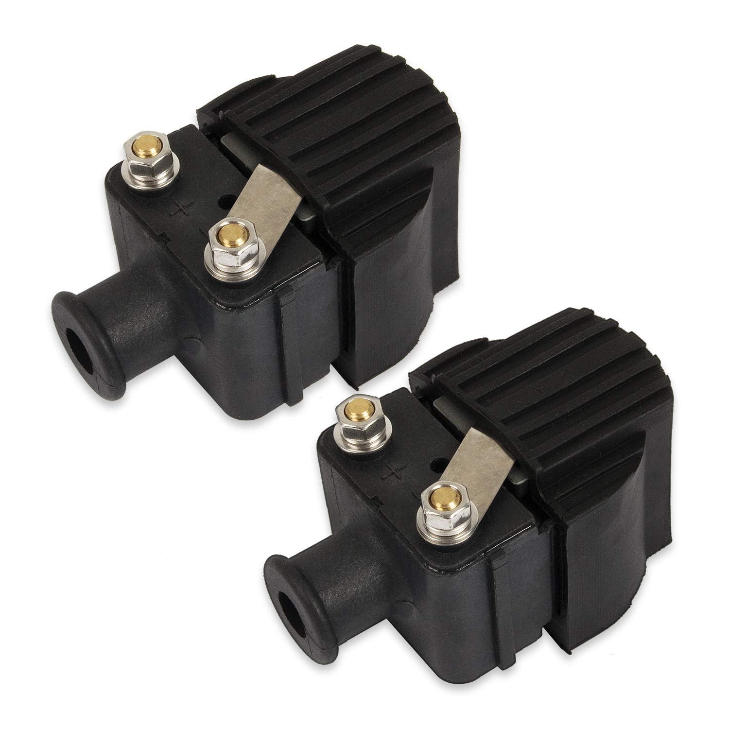 Ransoto 2Pcs 18-5186 Ignition Coil Compatible With Mercury & Mariner Outboard Boat 6-125Hp 140Hp V135 V150 210Cc Chrysler Force 40Hp -150Hp.Replaces 339-832757A4 339-7370A13
