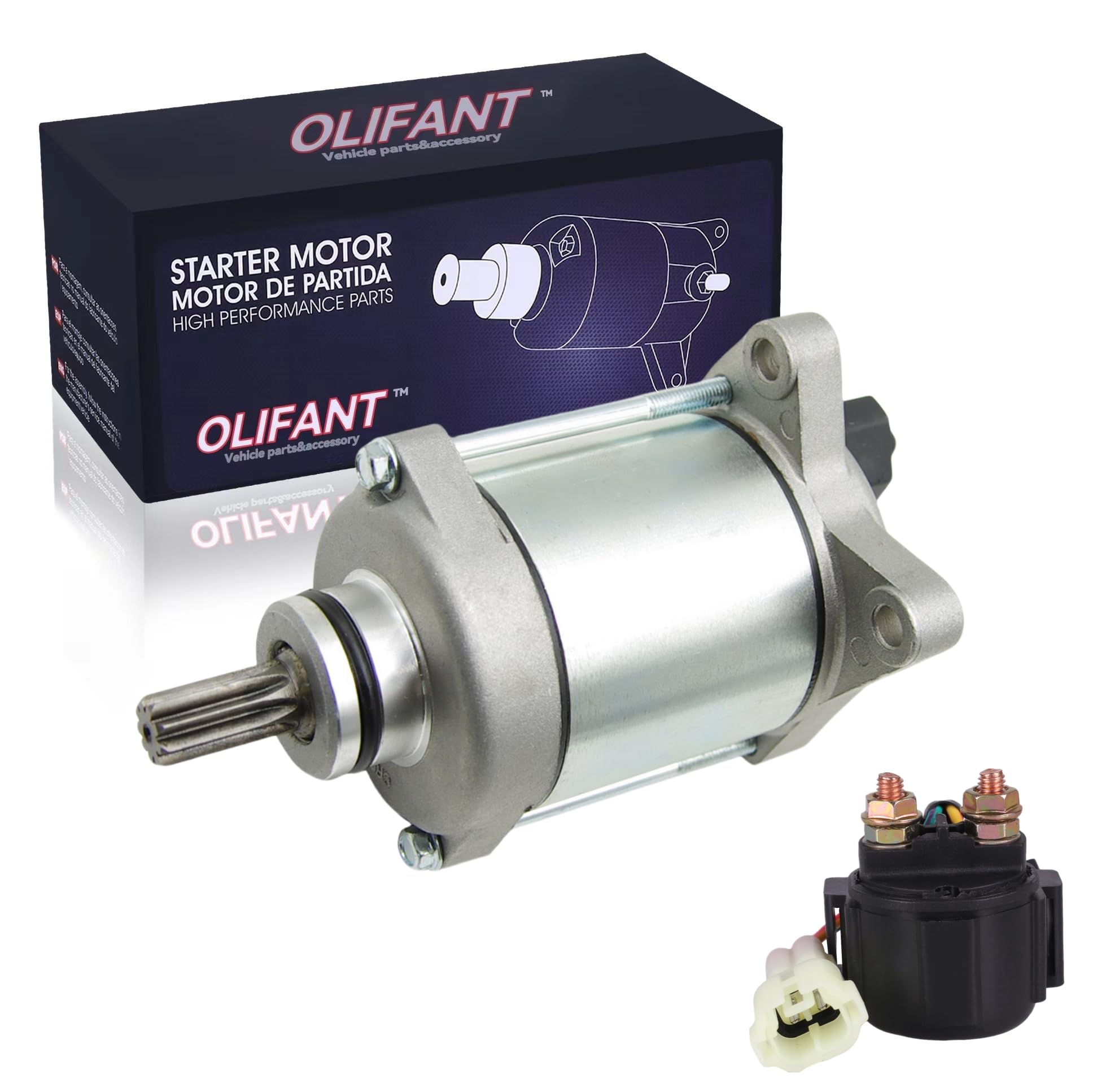 Starter For Honda Honda Recon 250 2008-2020 Trx250Tm Trx250Te Trx250 Es 31200-Hm8-B61 31200Hm8B61 Olifant