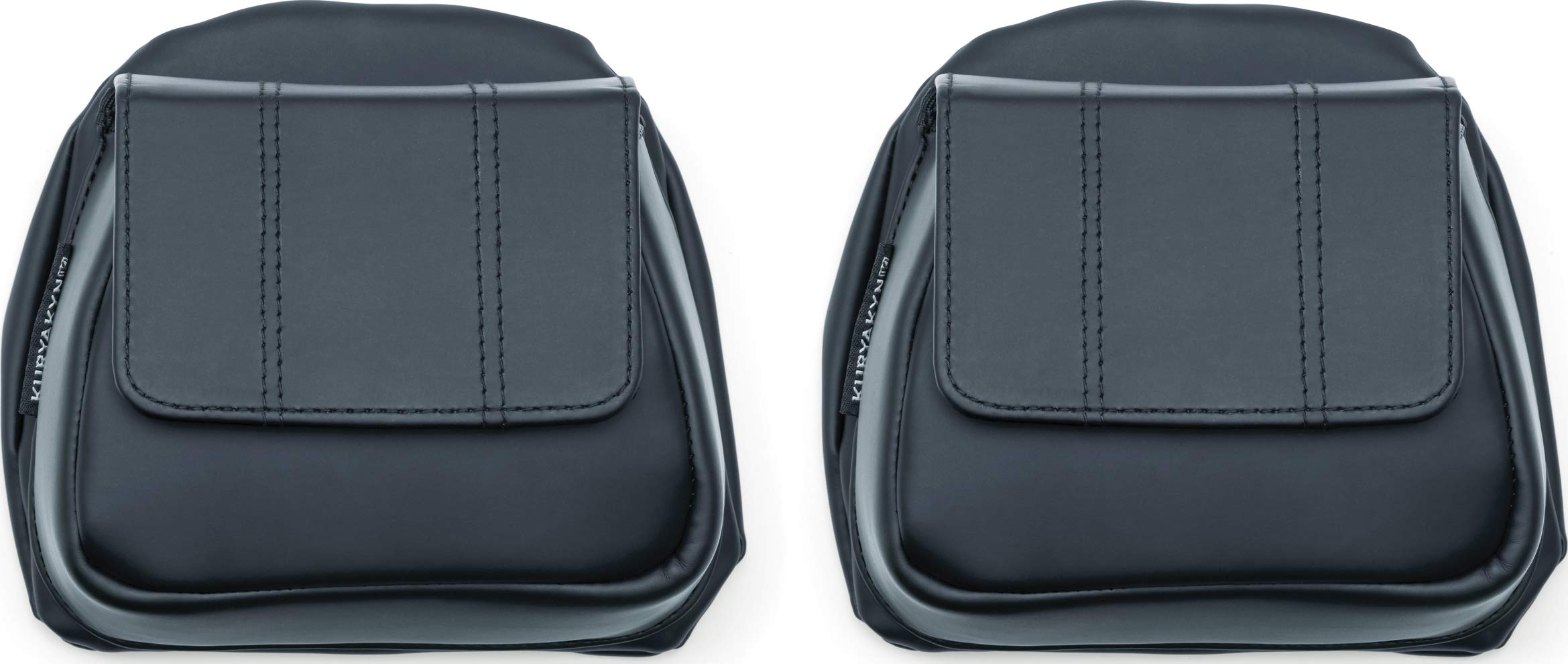 Kuryakyn 5208 Lower Fairing Panel Door Pockets With Magnetic Closures For 2014-19 Harley-Davidson Motorcycles, Black, 1 Pair, L/Xl