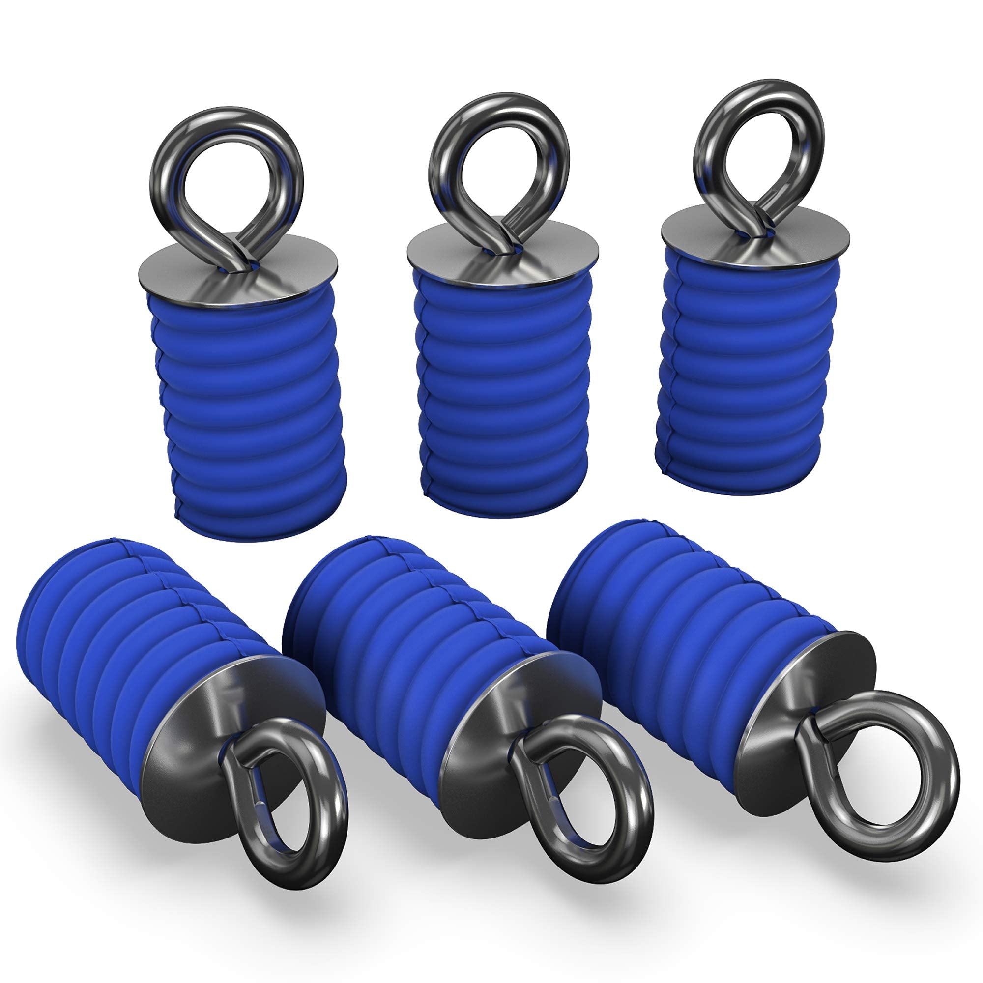 Grippro Atv Anchors To Fit Polaris Ranger & General Lock & Ride - Atv Tie Down Anchors Set Of 6 - Oem Quality Fit Atv Lock And Ride Accessories - Patented Design - Will Not Fit Rzr