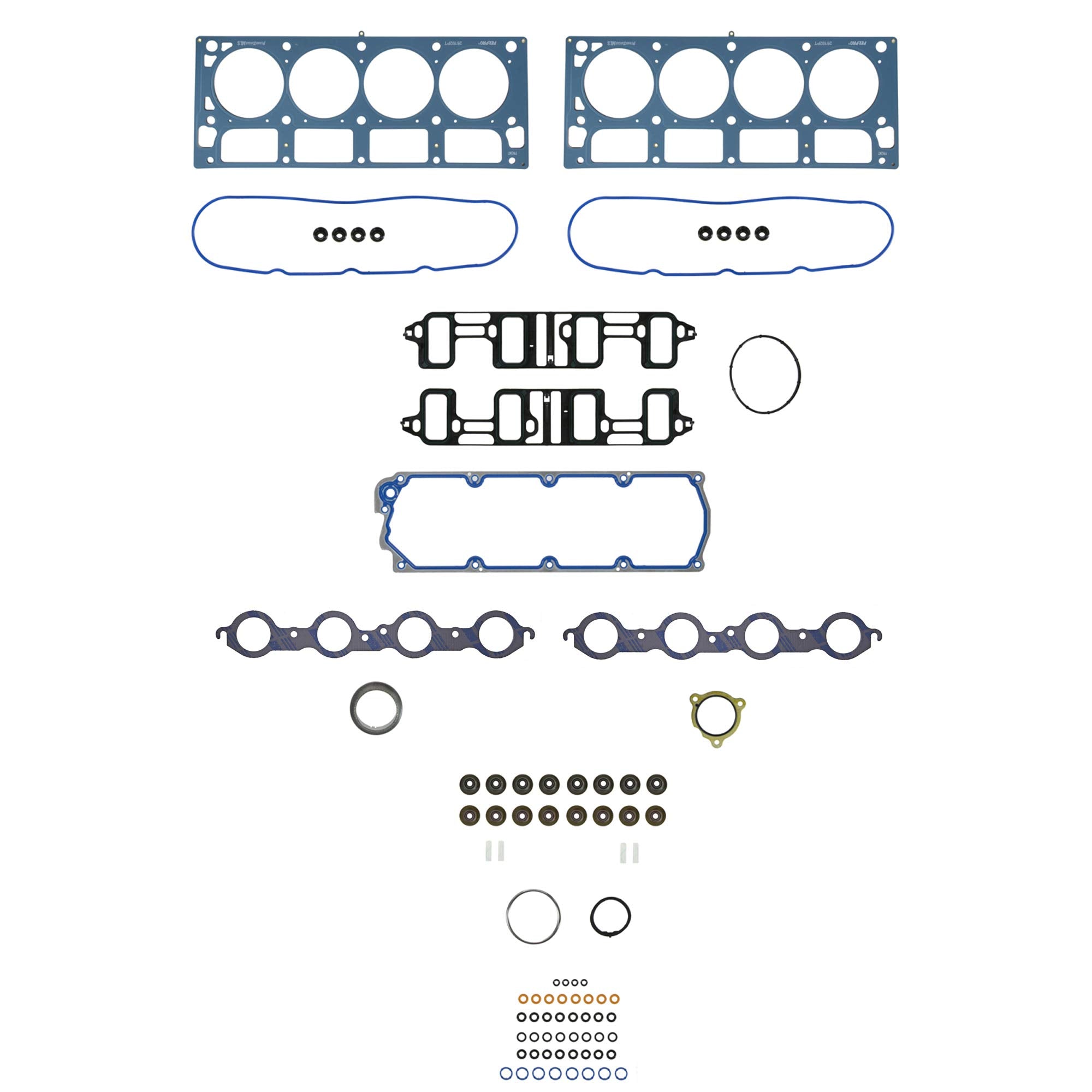 Fel-Pro Hs 26192 Pt-5 Engine Cylinder Head Gasket Set For Chevrolet Silverado 2500 Hd