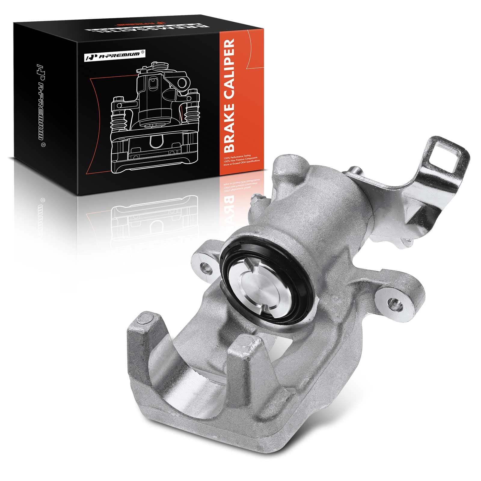 A-Premium Disc Brake Caliper Assembly Without Bracket Compatible With Select Mini Models - Cooper Countryman 2011-2016, Cooper Paceman 2013-2016 - Rear Right Passenger Side