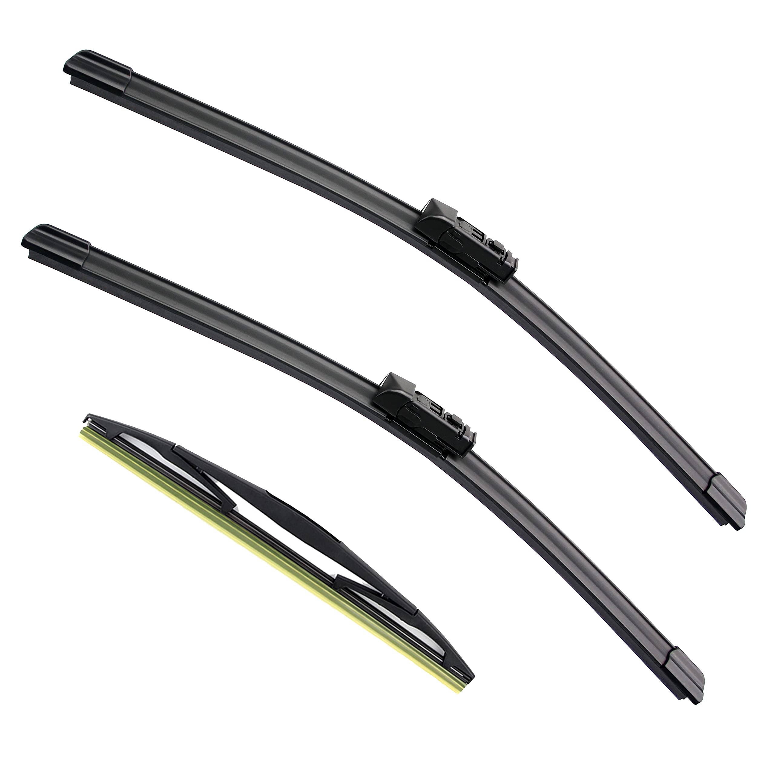 3 Factory Wiper Blade Replacement For Subaru Impreza 2017 2018 2019 2020 2021 Crosstrek 2018 2019 2020 2021 Original Equipment Windshield Window Wiper Blades Blades Set - 26'/16'/12'(Set Of 3)