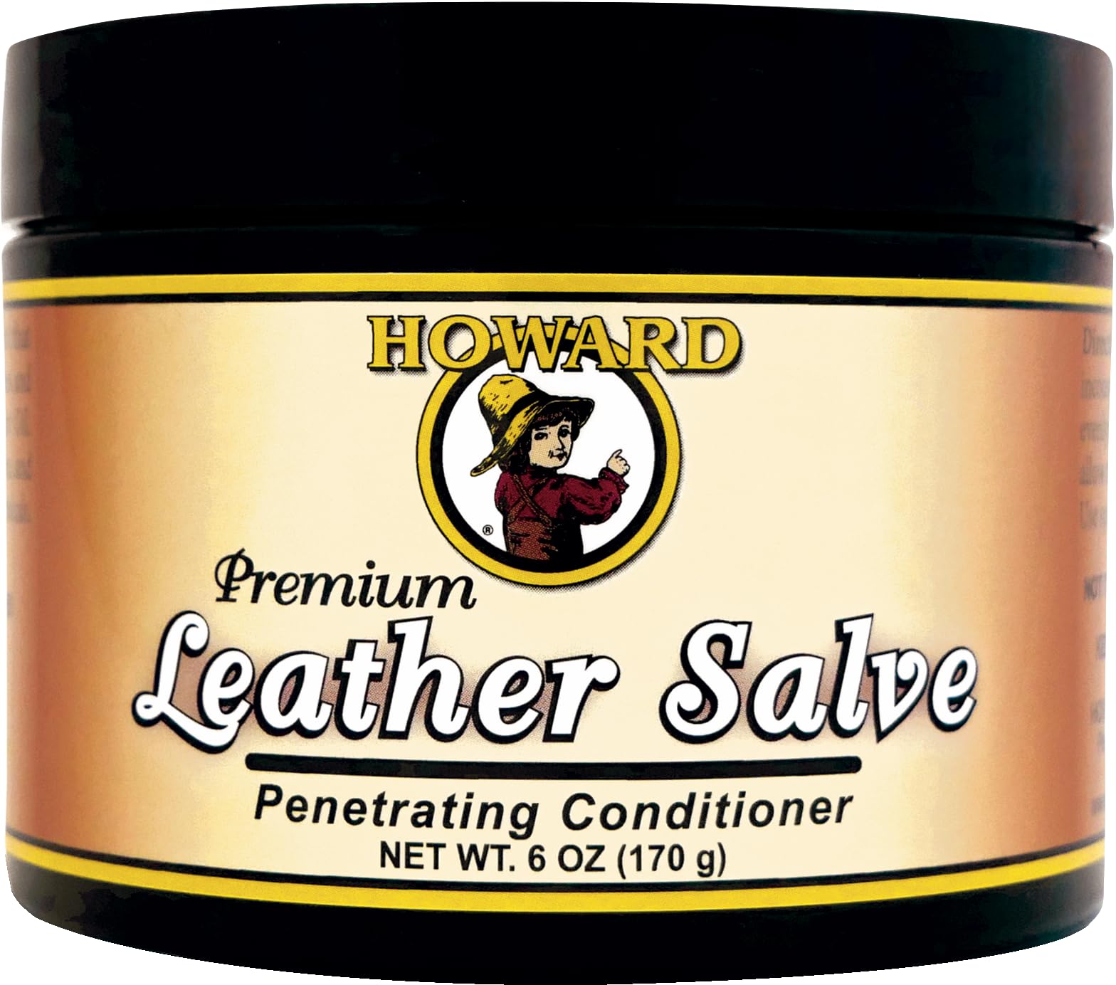 Howard Premium Leather Salve: Rejuvenates, Penetrates, Preserves, Protects, & Revives Dried-Out Smooth Leather. Natural Salve, No Greasy Or Sticky Residue. Ideal For Leather, Couches, Shoes, & More