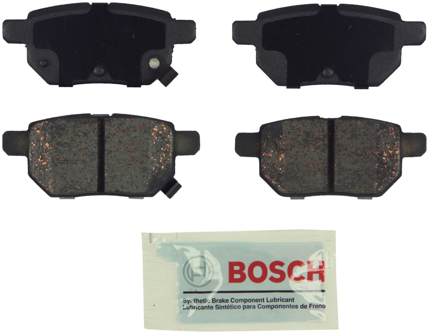 Bosch Be1354 Blue Ceramic Disc Brake Pad Set - Compatible With Select Lexus Ct200H; Pontiac Vibe; Scion Im, Tc, Xb; Toyota Corolla, Matrix, Prius, Prius Prime, Yaris; Rear