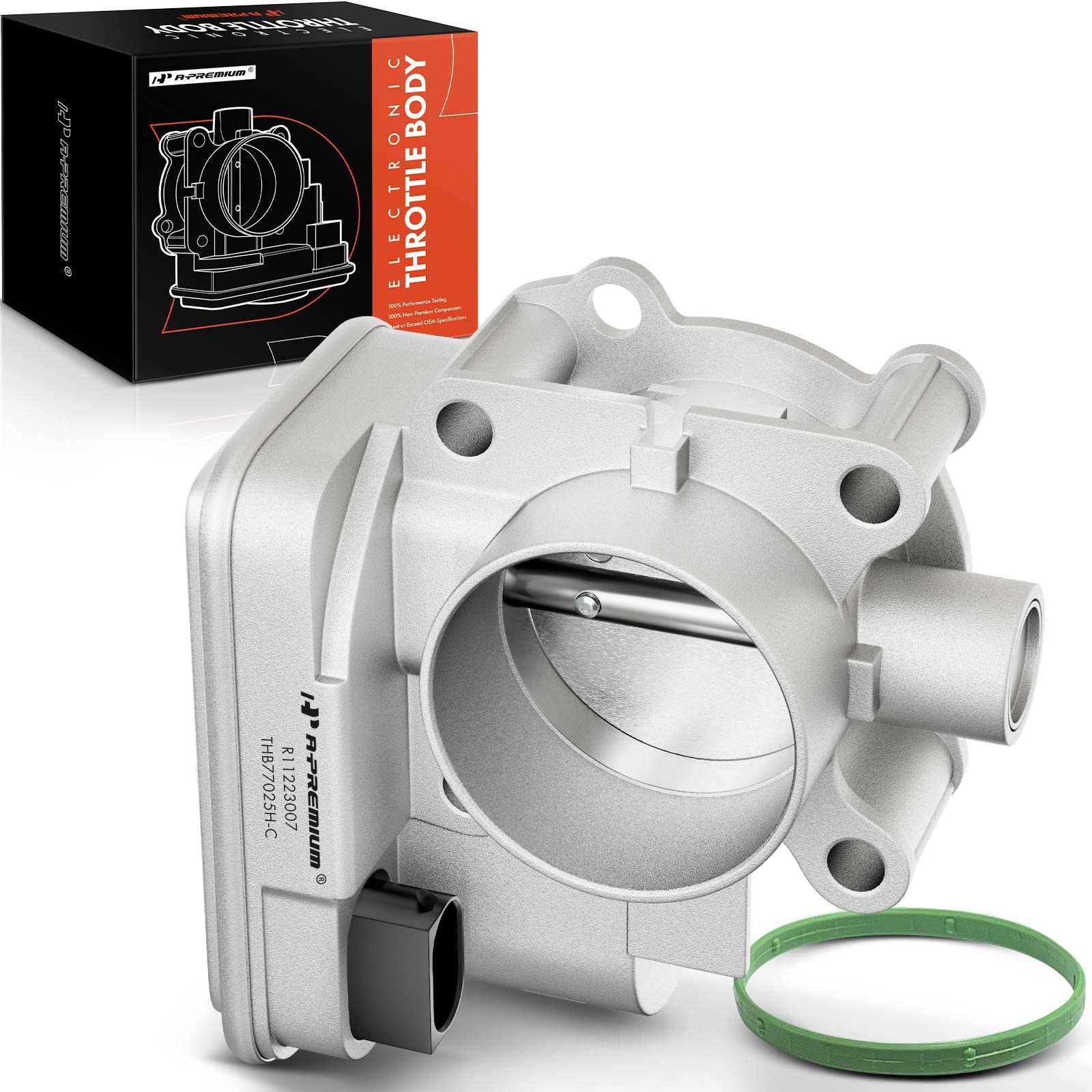 A-Premium Electronic Throttle Body Compatible With Chrysler, Dodge & Jeep Vehicles - 2.4L 2.0L 1.8L - 200, Sebring, Avenger, Caliber, Journey, Compass, Patriot - Replaces 4891735Ac, 4891735Ad