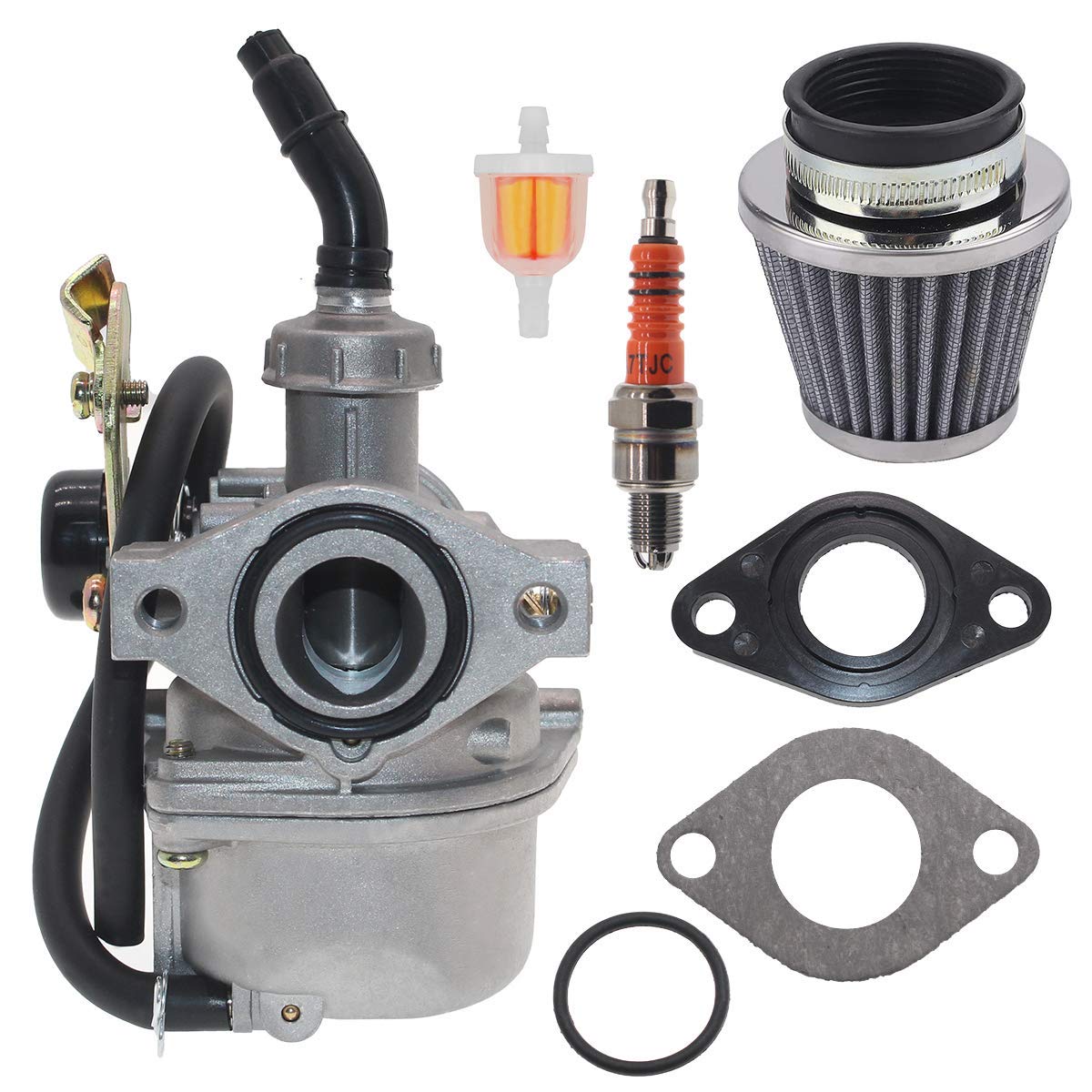 Pz19 Carburetor For Taotao Baja 50Cc 70Cc 90Cc 110Cc 125Cc Chinese Quad 4 Stroke Atv Go Kart Pit Dirt Bike