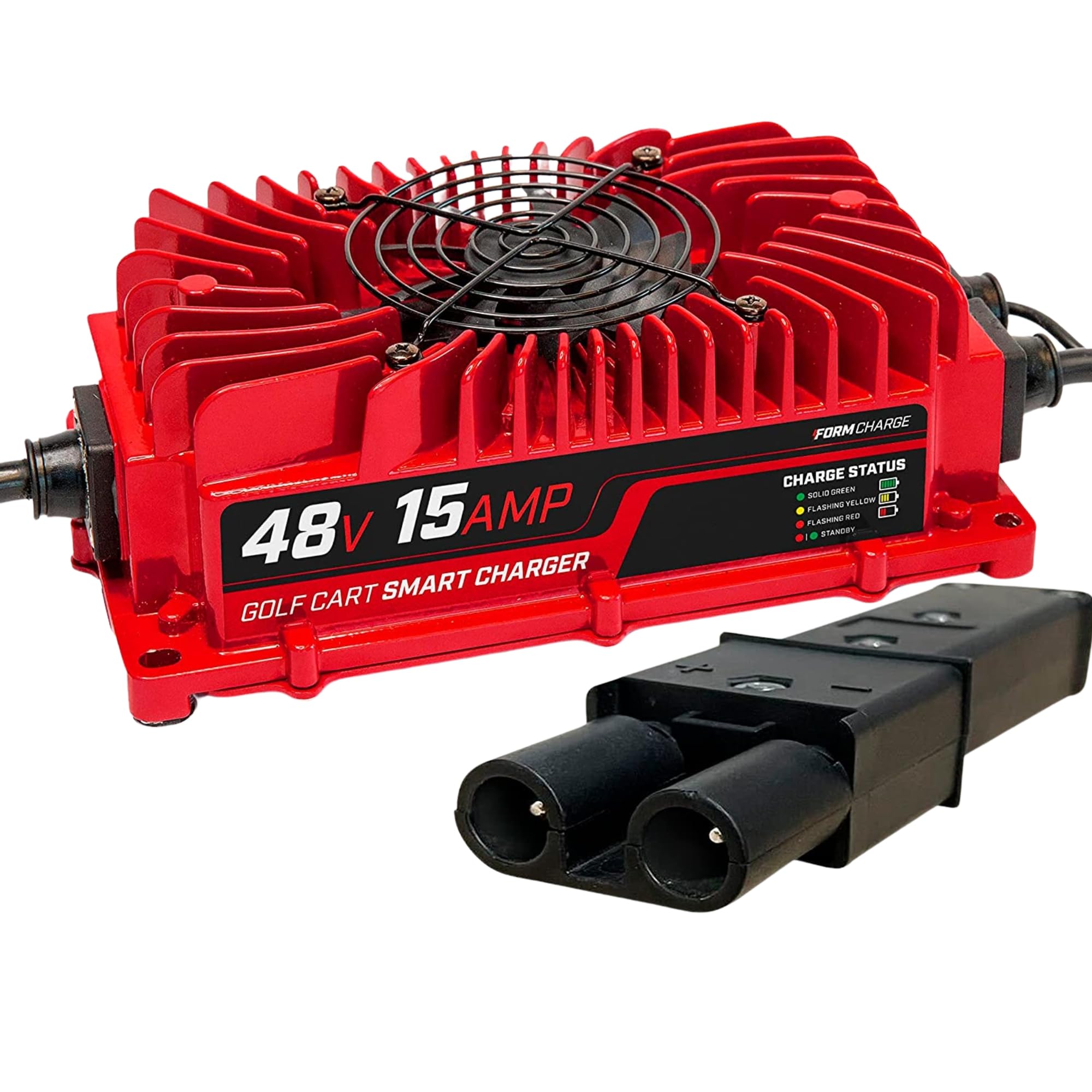 Form 48 Volt Golf Cart Battery Charger For Yamaha G19-G22-48V 15Amp Lead Acid