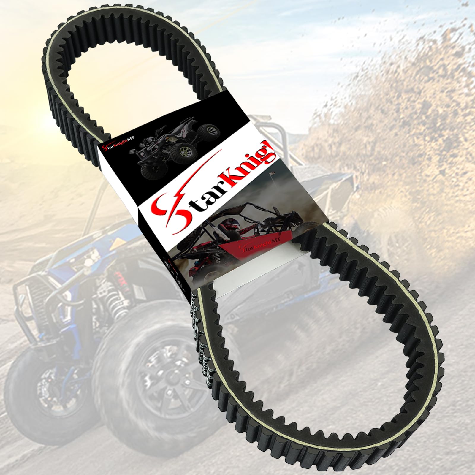 Starknightmt Cvt Drive Belt, 3211162 24G4022 Heavy Duty Atv Utv Drive Belt Compatible With Polaris Rzr 800 Ranger 500 800 Sportsman 500 570 800 Replacement For 3211162 3211118 3211133