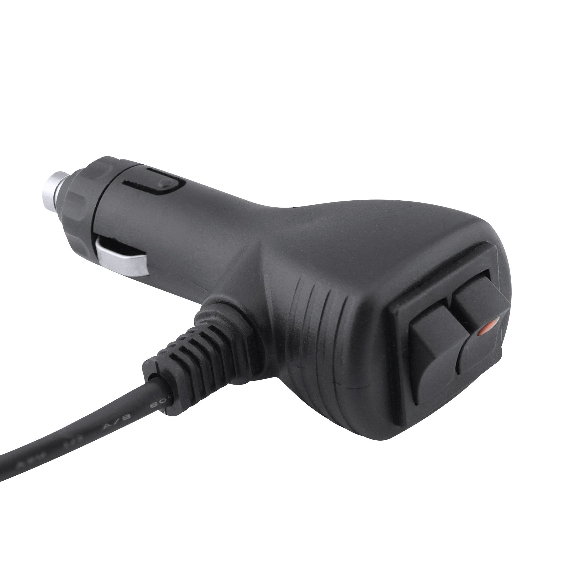 Online Led Store True Mods 10Ft 12 Vdc 10A Heavy Duty Cigarette Lighter Adapter (On/Off Switch + Positive Triggered Momentary Switch)