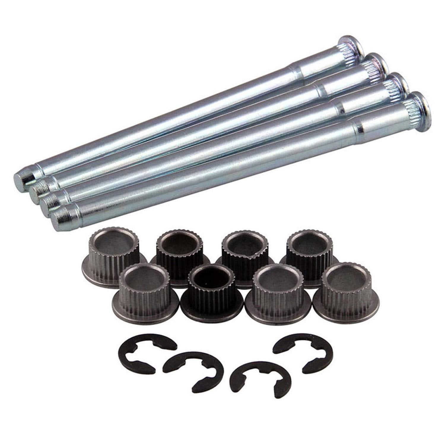 Ledaut Compatible With Door Hinge Pin And Bushing Repair Kits (4 Pins 2 Door) Ledaut Replacement For Chevy Gmc Fullsize Truck Suv 1988-2002