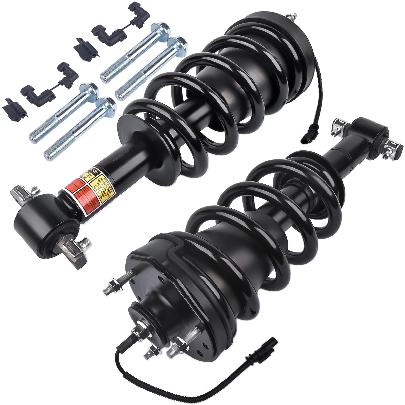Woosphy Pair Front Shock Absorber Strut Assys W/Electric Replacement For Cadillac Escalade Chevy Tahoe Suburban Gmc Sierra Yukon 2015-2020 23151123 84061228 84176631