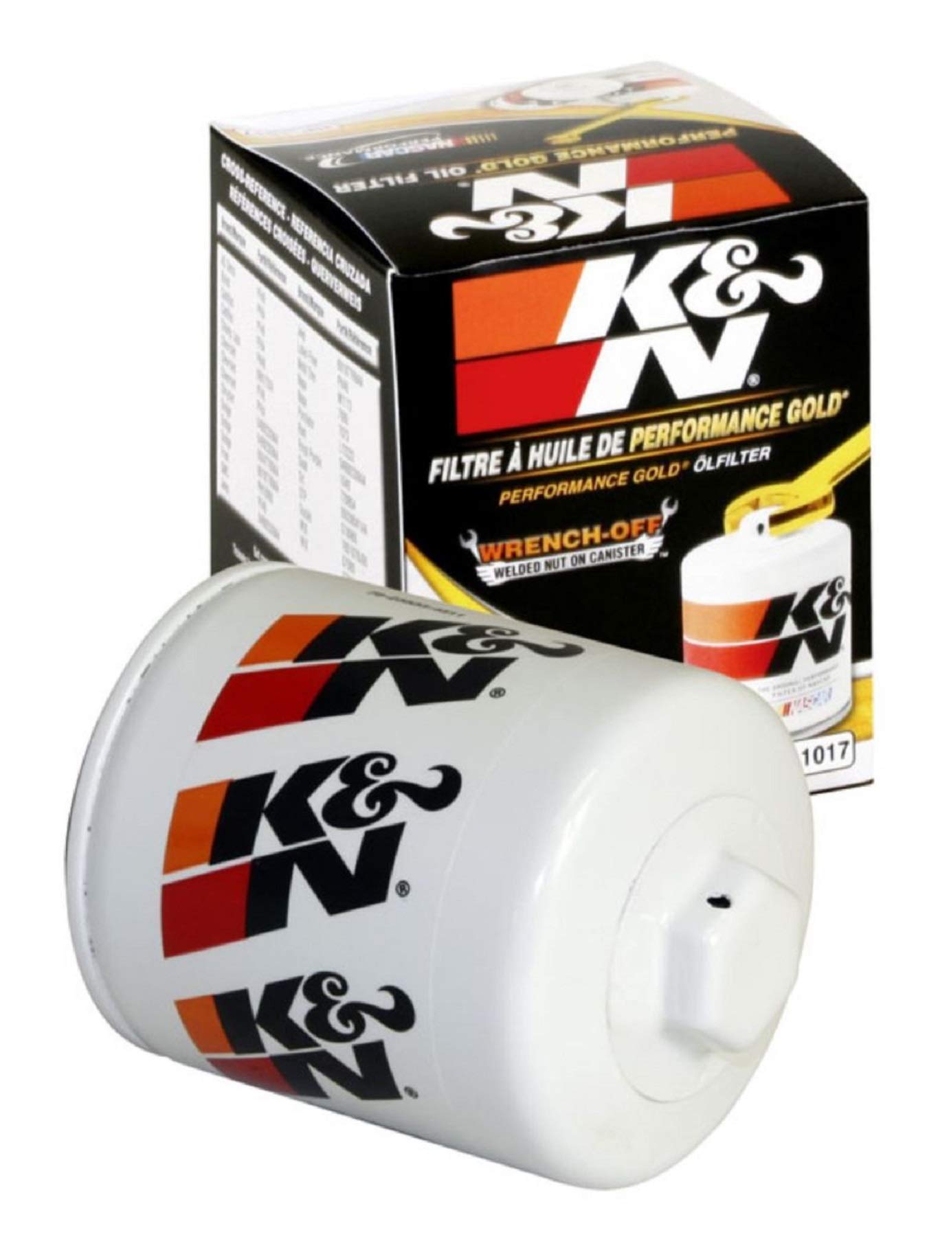 K&N Premium Oil Filter: Protects Your Engine: Compatible With Select Alfa Romeo/Buick/Chevrolet/Dodge Vehicle Models (See Product Description For Full List Of Compatible Vehicles), Hp-1017