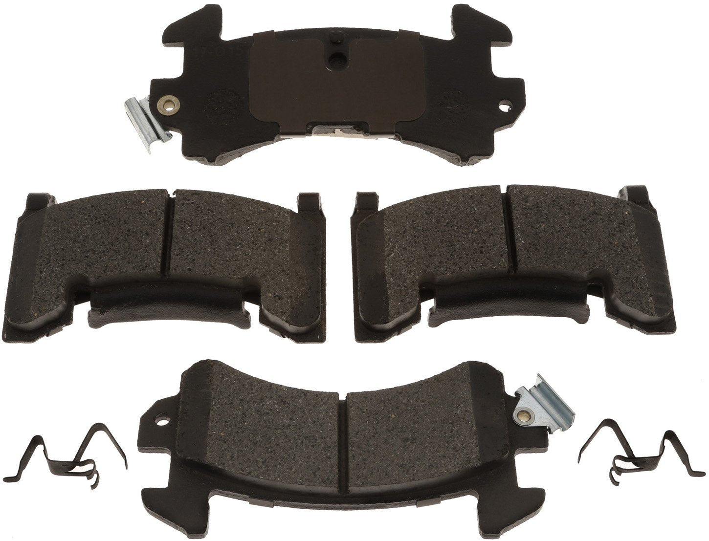 Acdelco Silver 14D154Mh Semi-Metallic Disc Brake Pad Set
