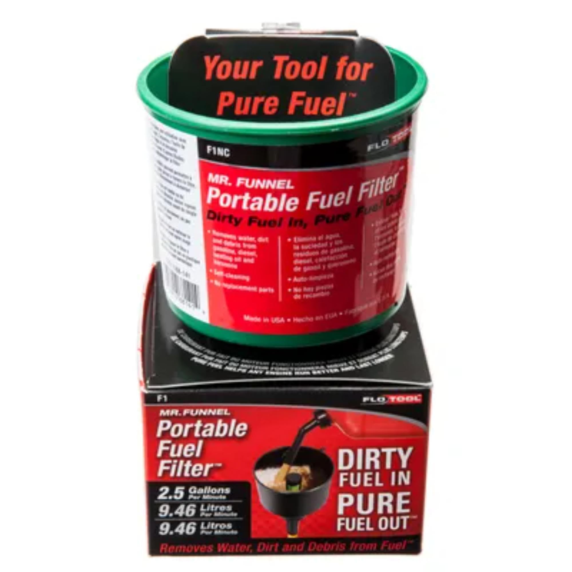 Flotool F1Nc 2.5 Gpm Non-Conductive Fuel Filter