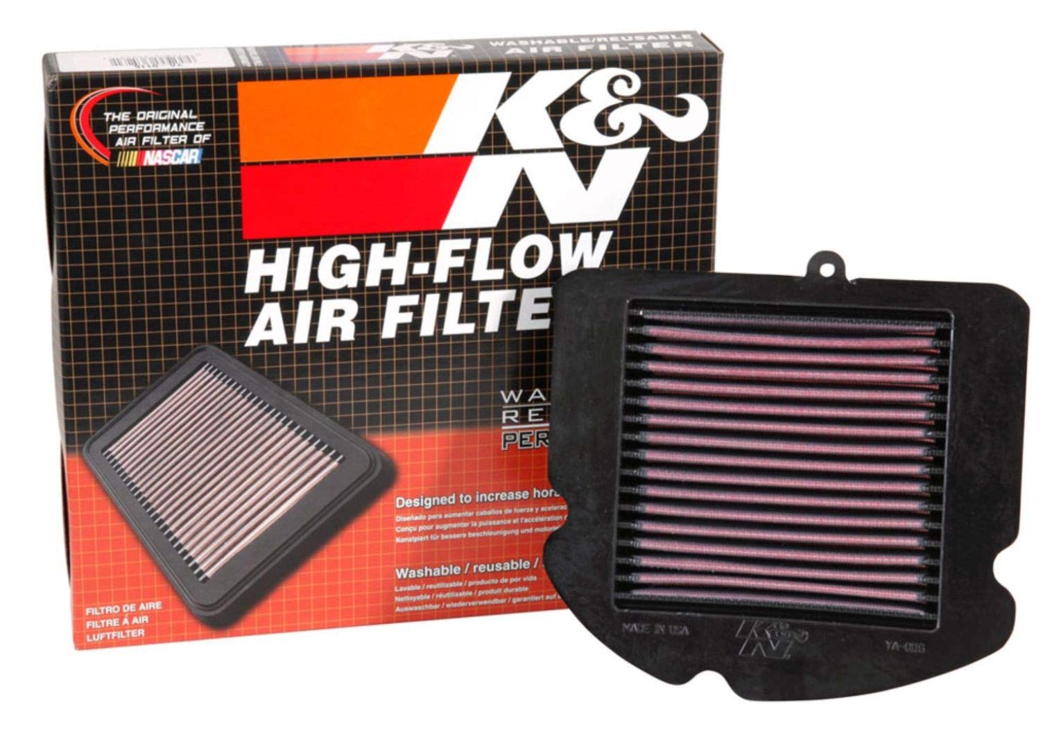K&N Engine Air Filter: High Performance, Premium, Powersport Air Filter: Fits 2016-2019 Yamaha (Yxz1000R, Yxz1000R Se, Yxz1000R Ss, Yxz1000R Ss Se) Ya-0116