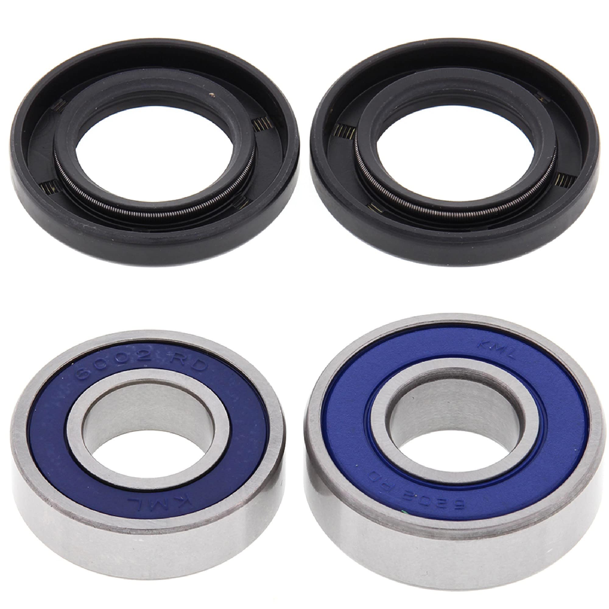 All Balls Racing 25-1168 Wheel Bearing Seal Kit Compatible With/Replacement For Suzuki Yamaha