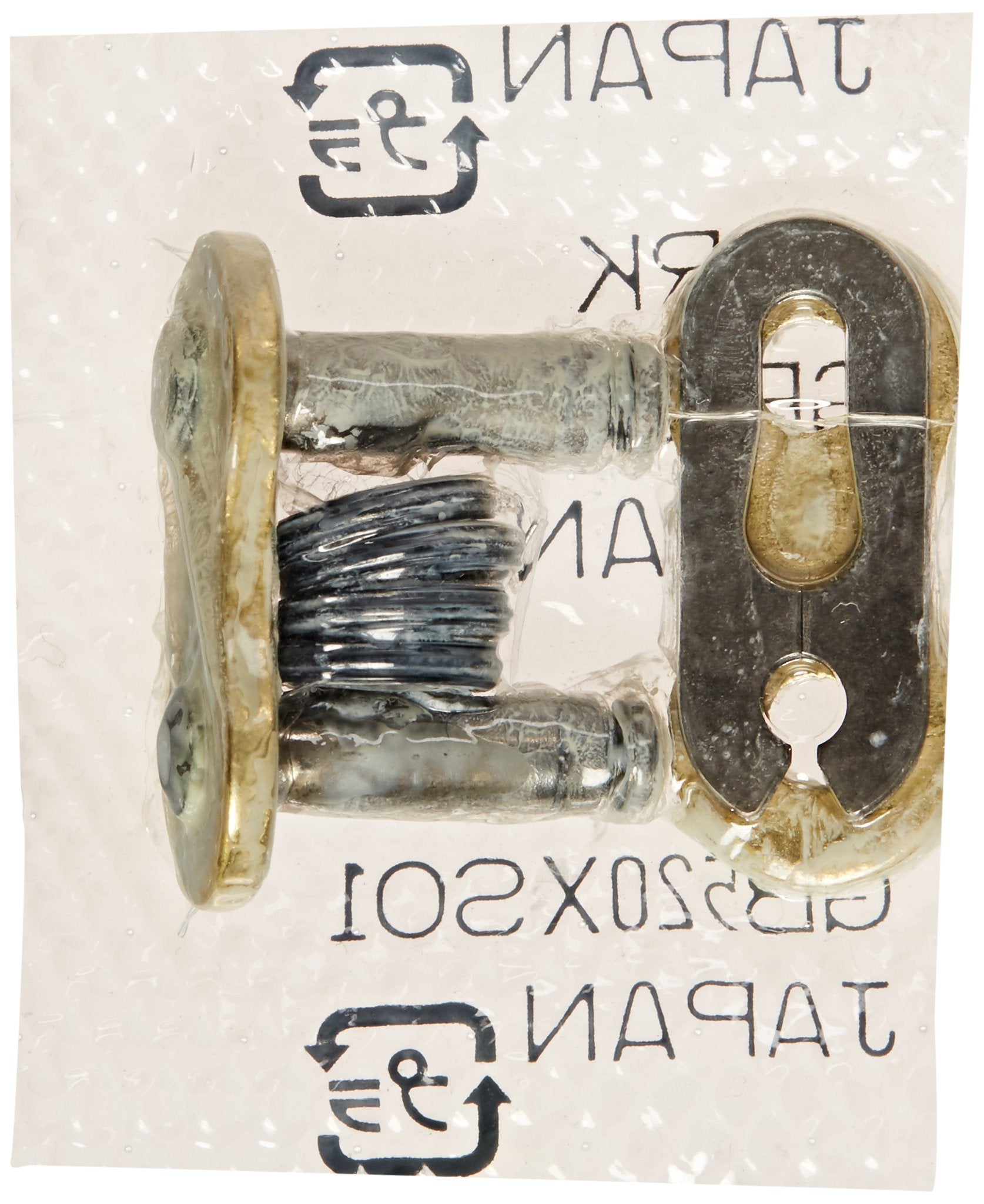 Rk Racing Chain Gb520Xso-Clip-Cl (520 Series) Gold Rx-Ring Clip-Type Connecting Link