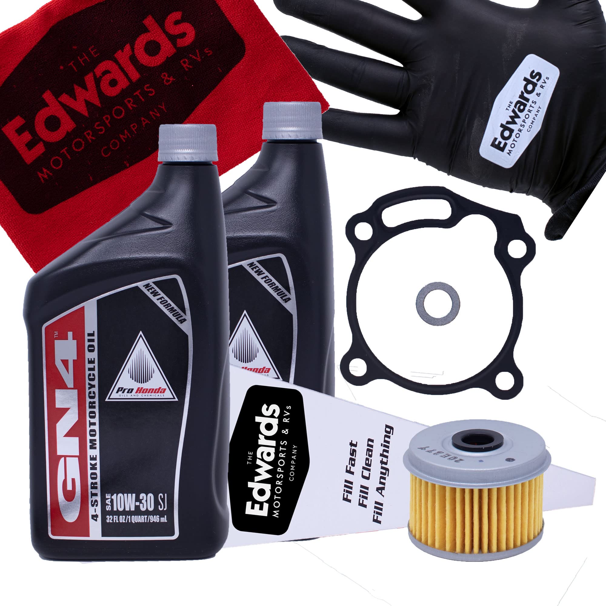 Edwards Oil Change Kit Fits 2017-2022 Honda Rebel 300 Cmx300 Abs Motorcycle