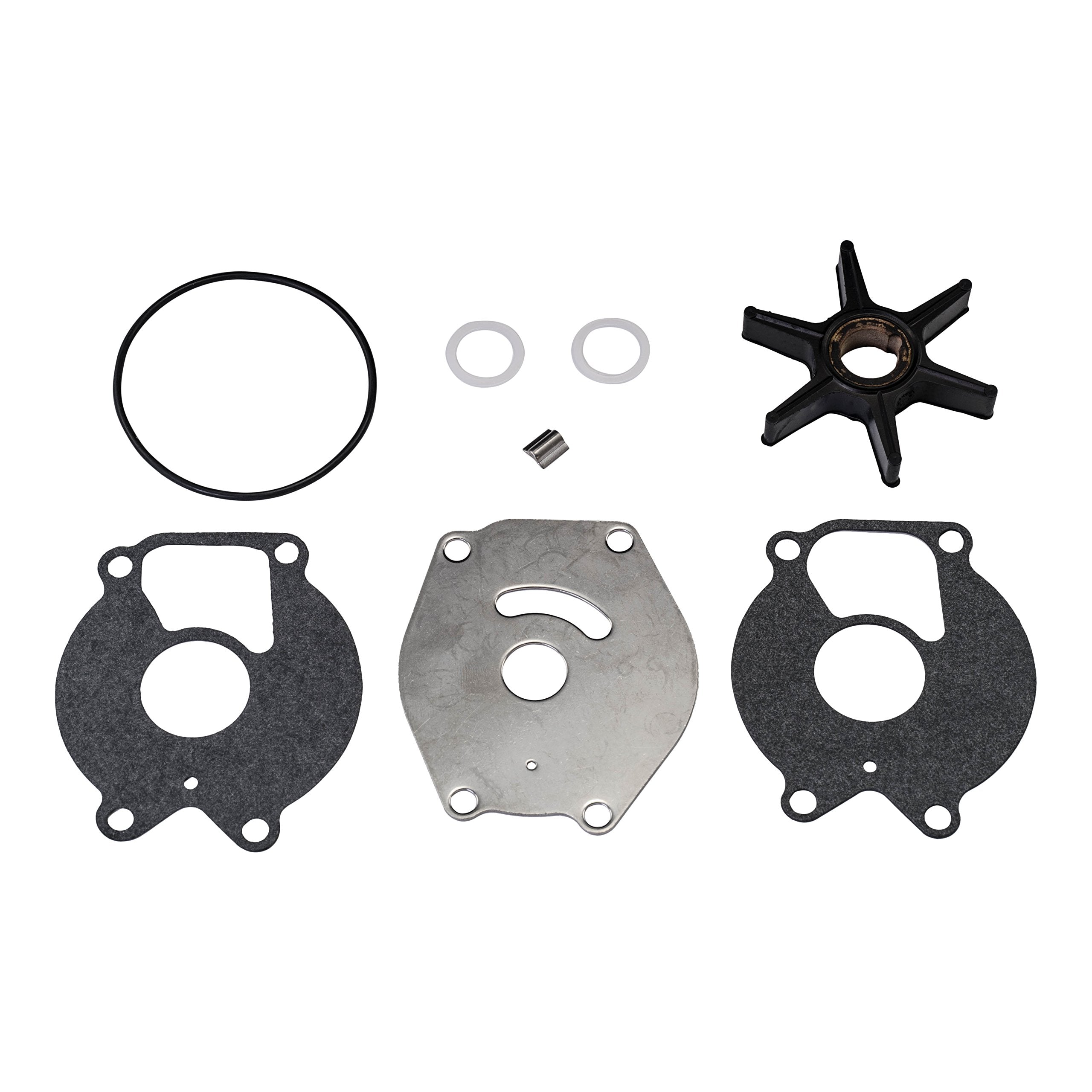Quicksilver 85089Q4 Water Pump Repair Kit For Mercury And Mariner Outboards 15-25 Hp 2-Cycle Outboards