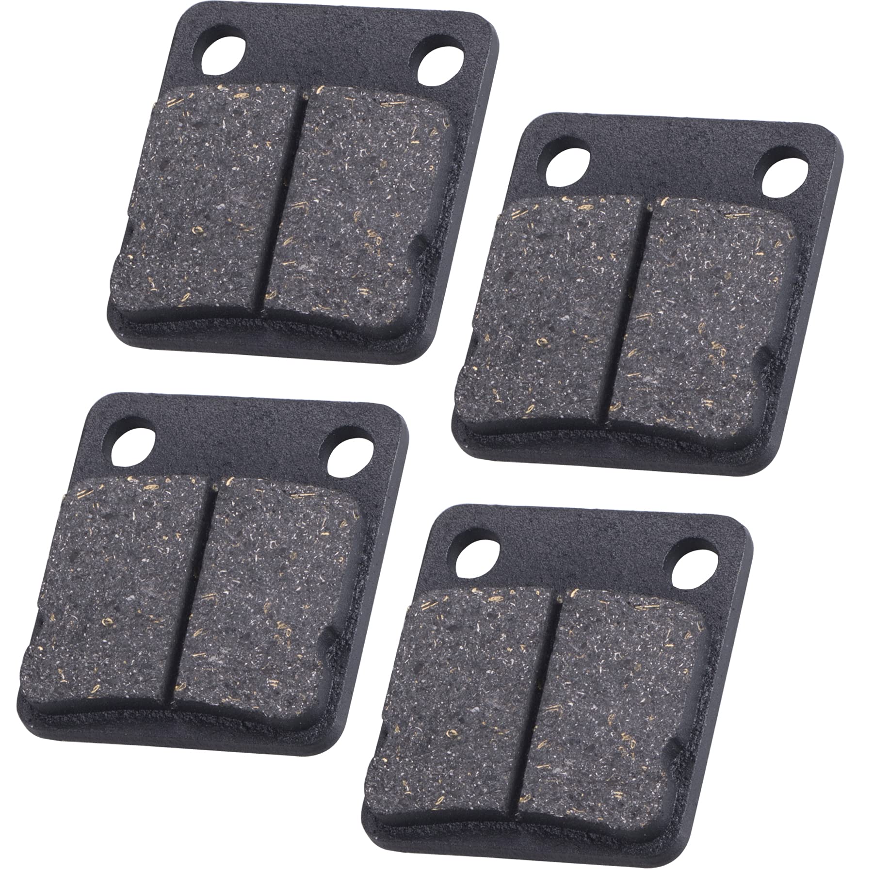 Mwmnun Rear Disc Brake Shoes Pads, Atv Go Kart Disc Brake Pad Shoes Compatible With Atv Quad Dirt Pit Bike Go Kart Dune Buggy 50Cc (2 Pack)