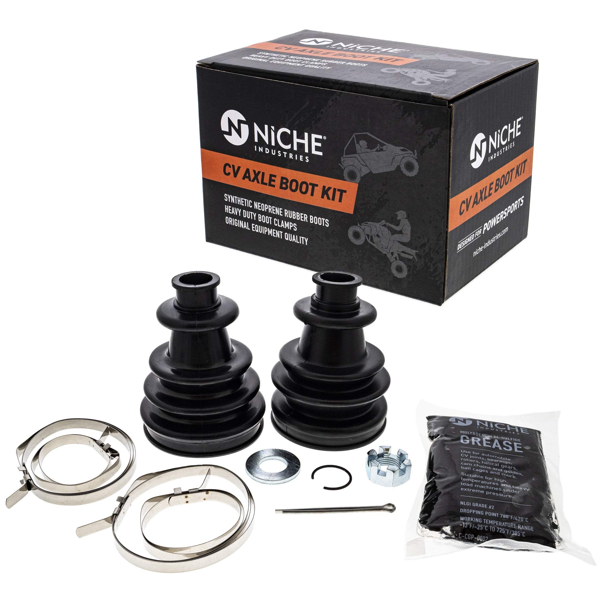 Niche Front Cv Axle Boot Kit For Polaris Ranger 500 700 Ranger Xp 700 Utv