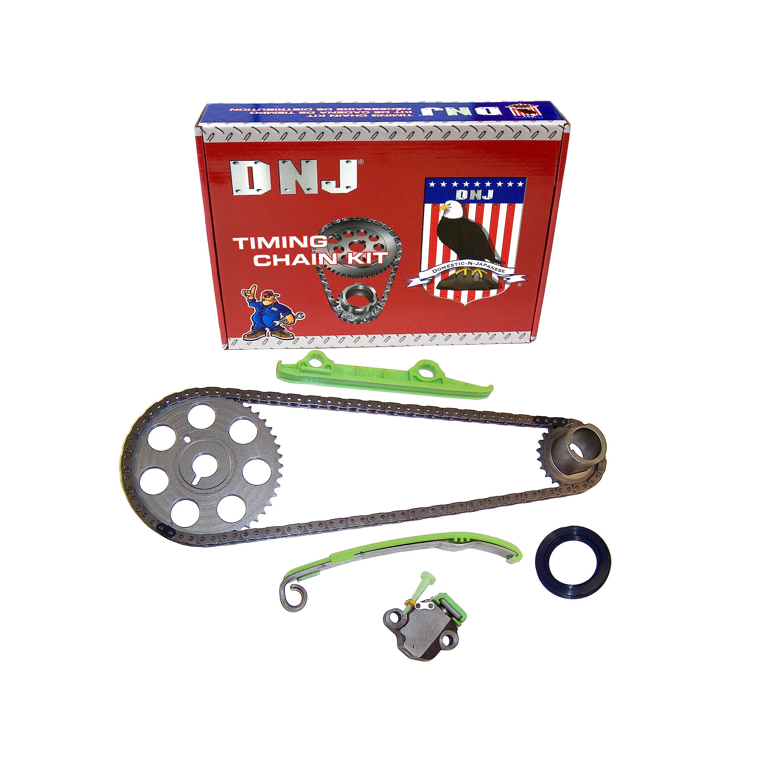 Dnj Tk310A Timing Chain Kit For 1999-2002 / Saturn / Sc1, Sl, Sl1, Sw1 / 1.9L / Sohc / L4 / 8V / 116Cid