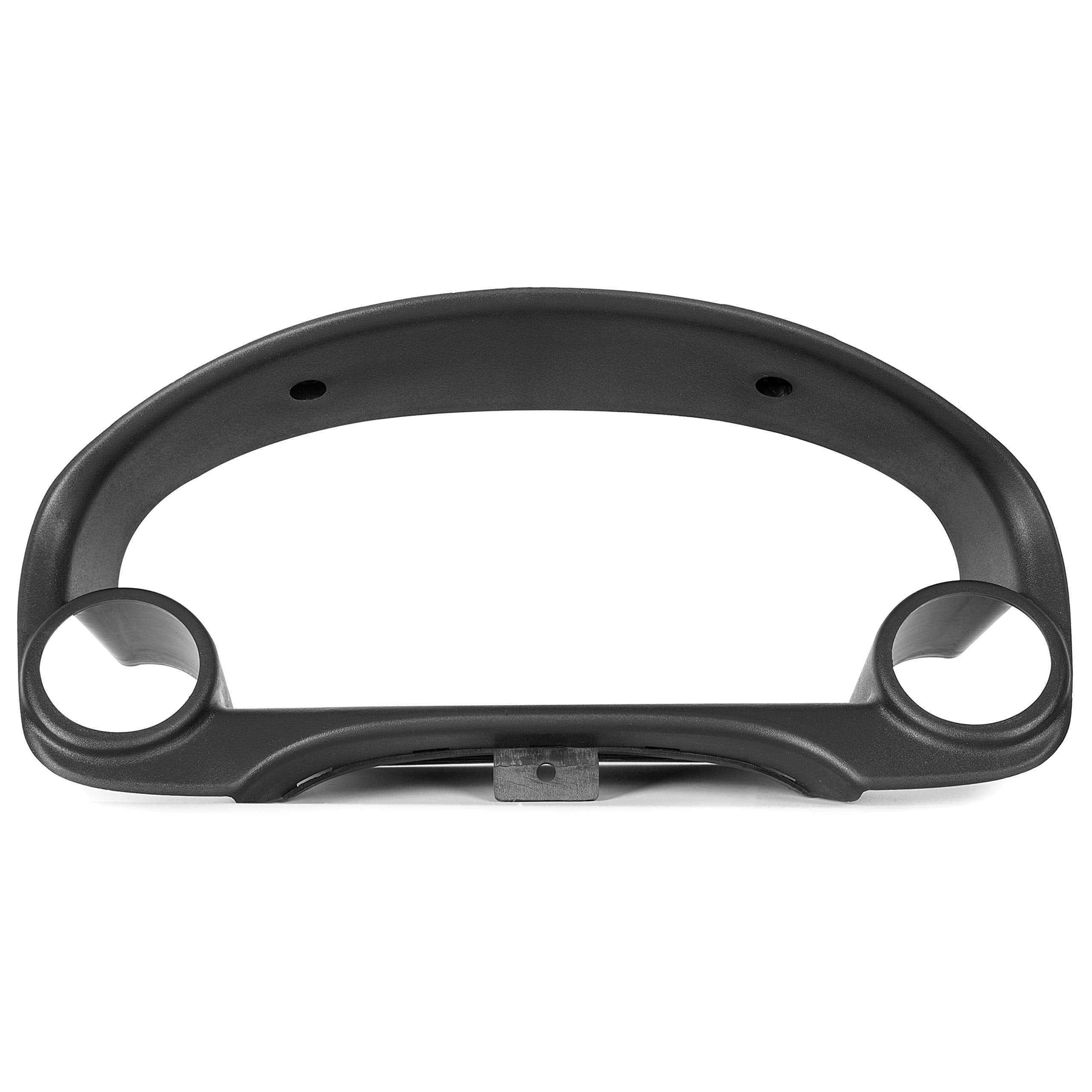 Cluster Bezel Compatible With 1996-2000 Honda Civic 52Mm-60Mm 2-Gauge Dual Gauge Cluster Bezel