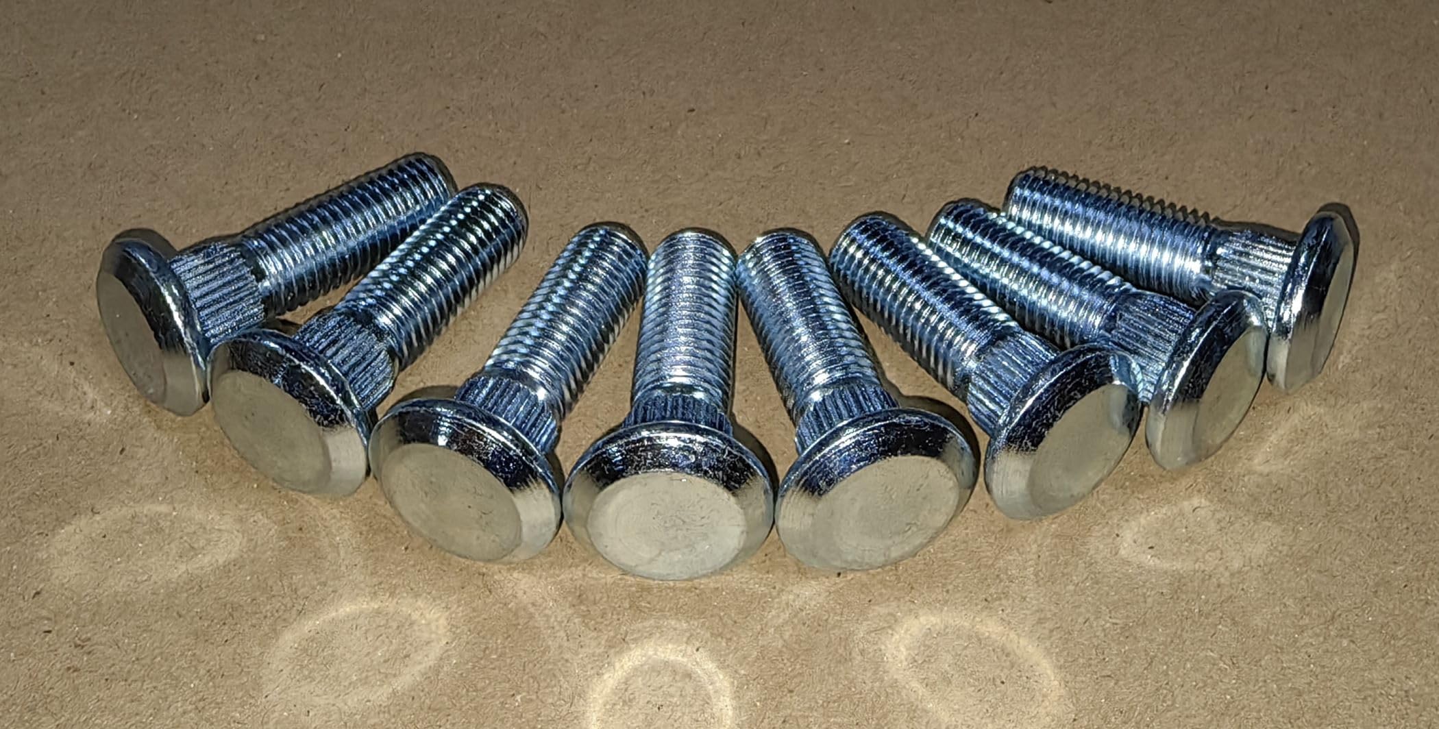 Front Rear Wheel Studs # 90103-Ha2-003 Replacement For Honda Atc200 Trx250 Trx300 Trx350 Trx400 Trx450 250X Recon Rancher And Trx500 Trx700 Foreman Quads Atv