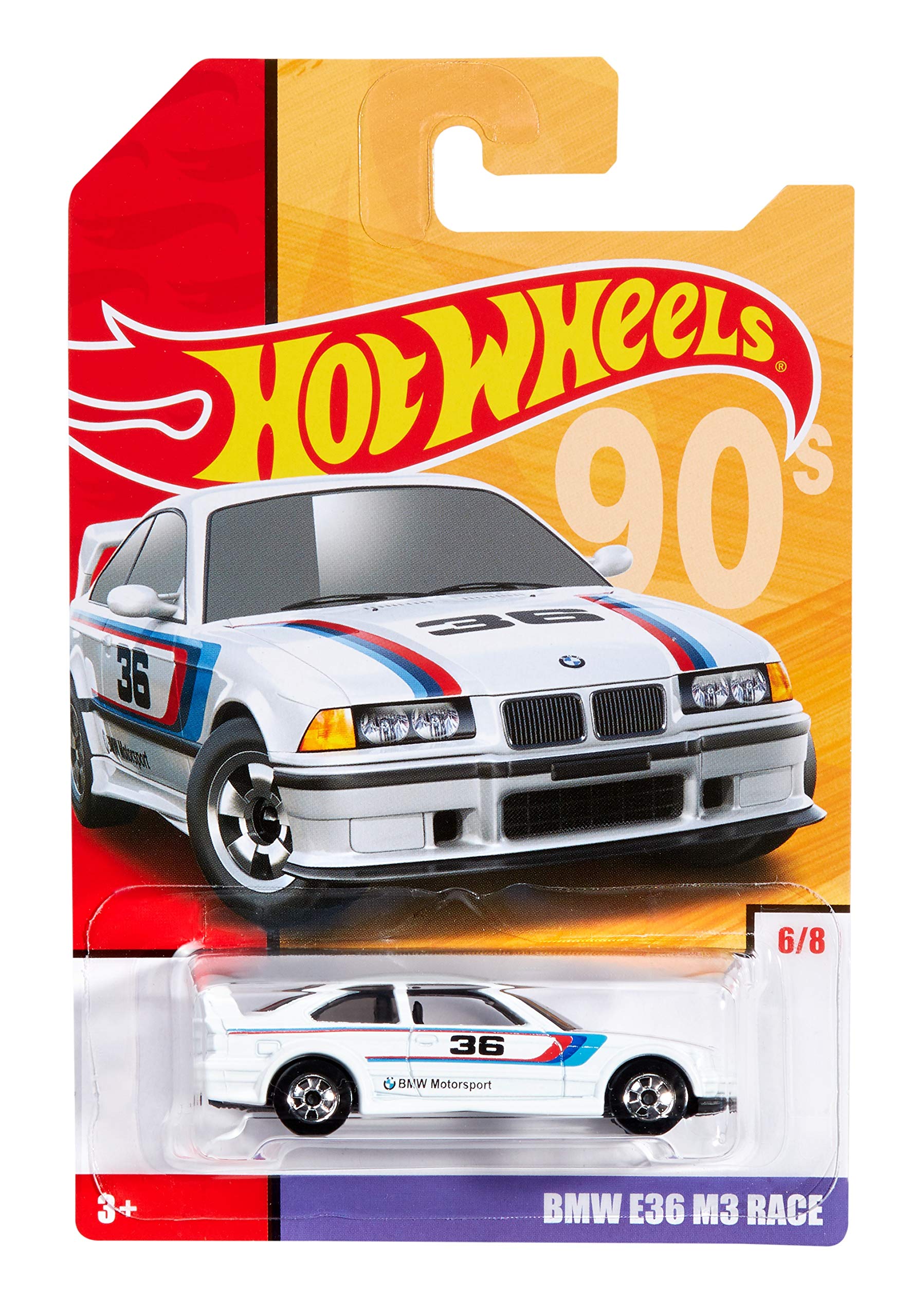 Hot Wheels Throwback 2019 Exclusive Set Of 8 Moris Mini,'65 Ford Mustang,Custom Datsun 240Z,'86 Monte Carlo Ss,'85 Honda City Turbo,Bmw E36 M3 Race,Bone Shaker & Cadillac Elmiraj