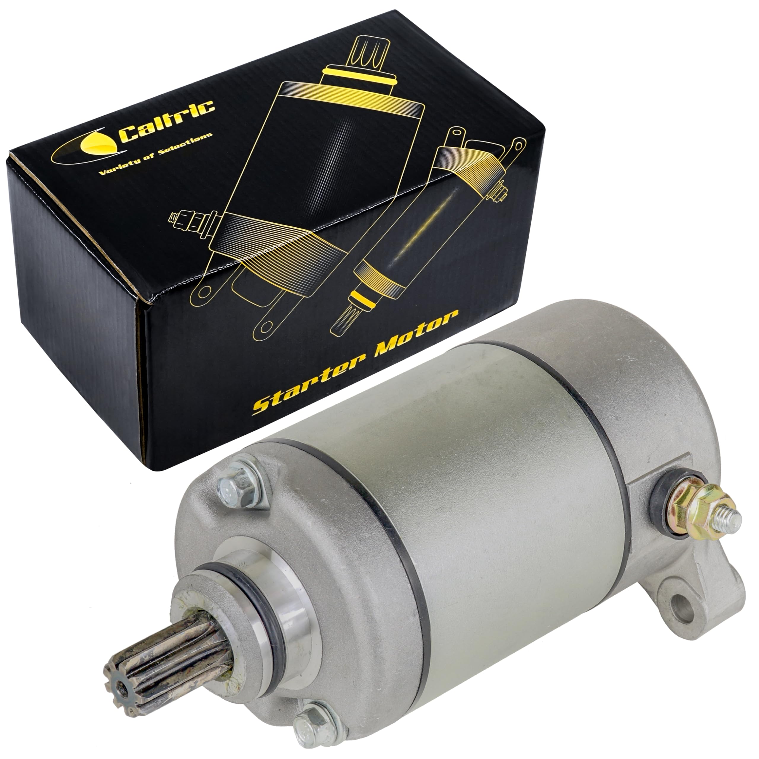 Caltric Starter Compatible With Polaris Ranger 500 2X4 4X4 499Cc All 2001-2011