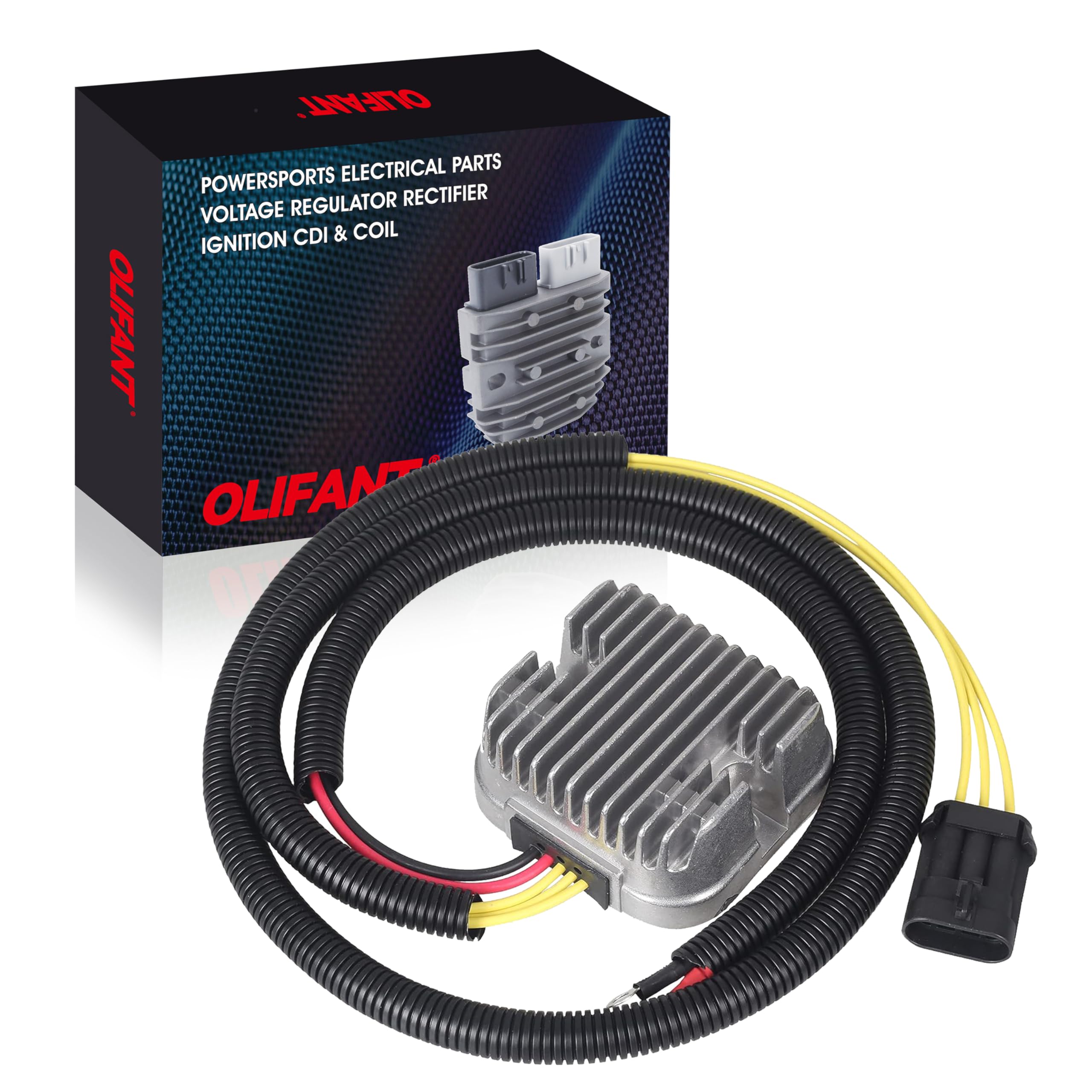 Voltage Regulator Rectifier For Polaris Sportsman 850 10-16/Sportsman 570 14-18/Sportsman 450 16-18/Sportsman 550 10-14/Scrambler 1000 14-16/Sportsman 1000/Etx/Polaris Hawkeye 325 4012678 4014543