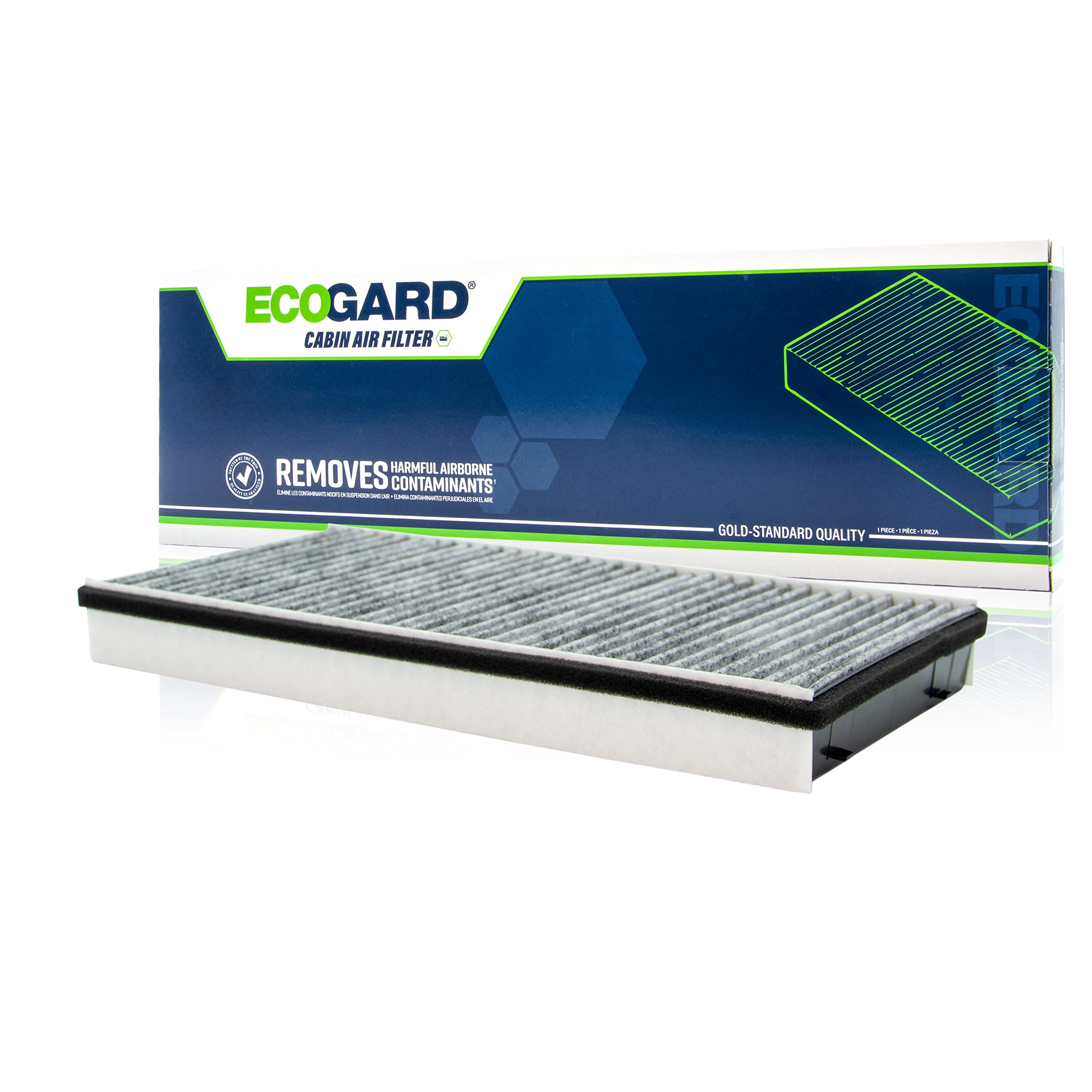 Ecogard Xc10314C Premium Cabin Air Filter With Activated Carbon Odor Eliminator Fits Porsche 911 1998-2013, Boxster 1997-2013, Cayman 2006-2014