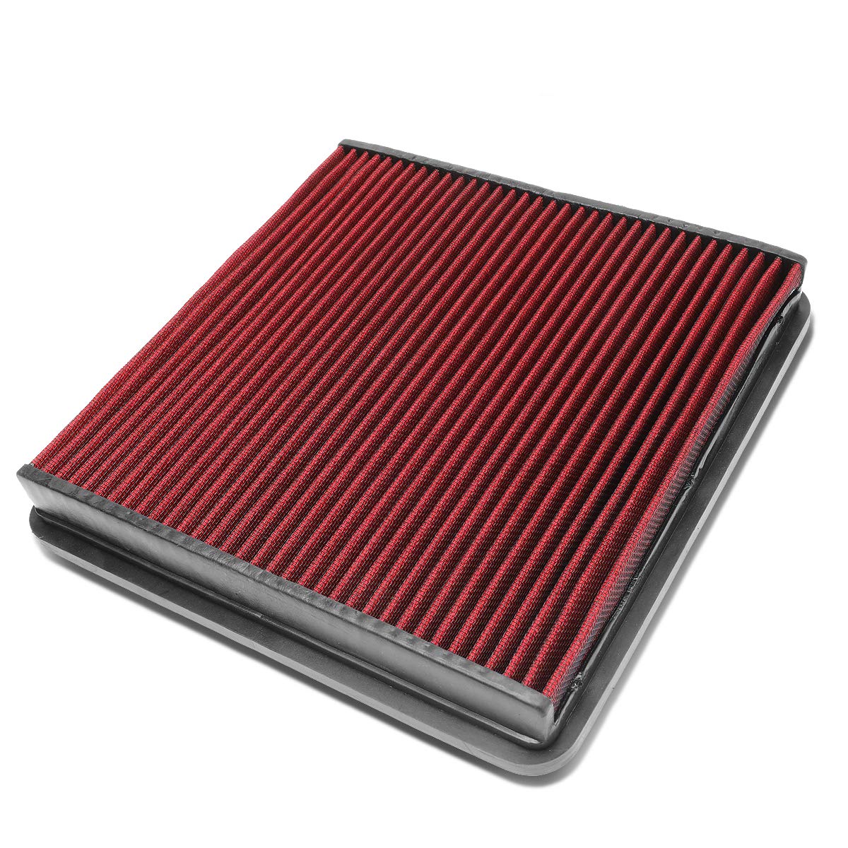 Dna Motoring Afpn-140-Rd Clean Air Washable Drop In Panel Air Filter [Compatible With 09-17 F-150/09-16 F-250 F-350/09-15 F-450/09-15 F-550 Sd / 07-17 Expedition / 07-17 Navigator ]