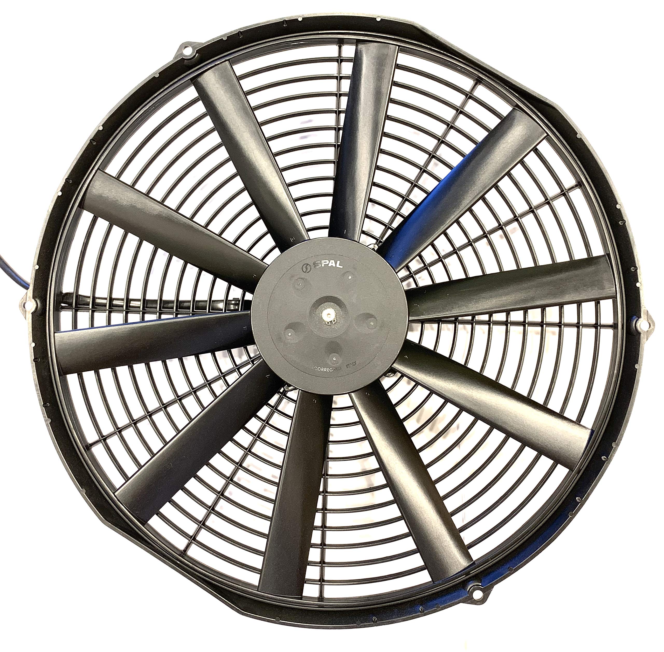 Spal 30102120 16' Puller Fan 12 Volt High Performance Straight Blade 1918 Cfm Va18-Ap70/Ll-86A