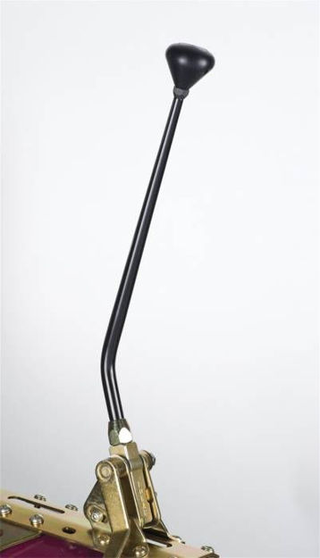 SHIFTER-LOKAR 700R4 BLACK 12  LEVER