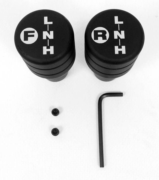 KNOB SET-ATLAS STD RED