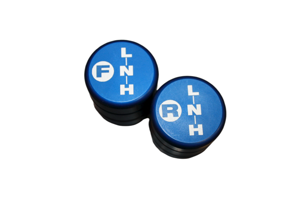 KNOB SET-ATLAS STD BLUE