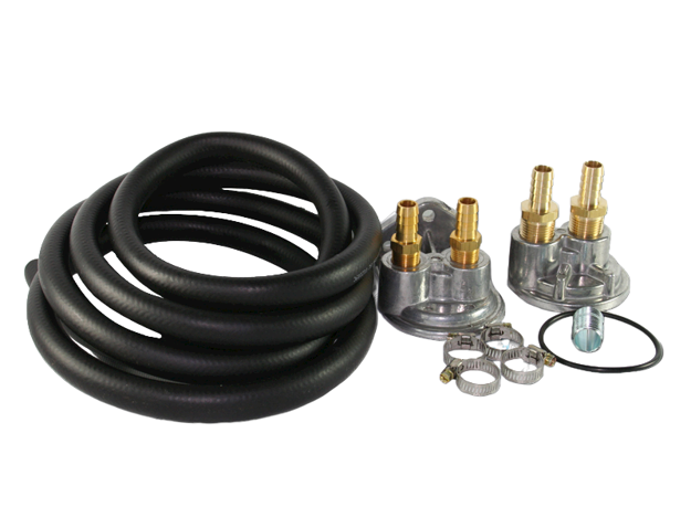 GM V8 REMOTE OIL FILTER KIT