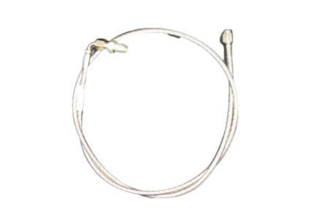 HOSE- 42"  STAINLESS -3 FITTING